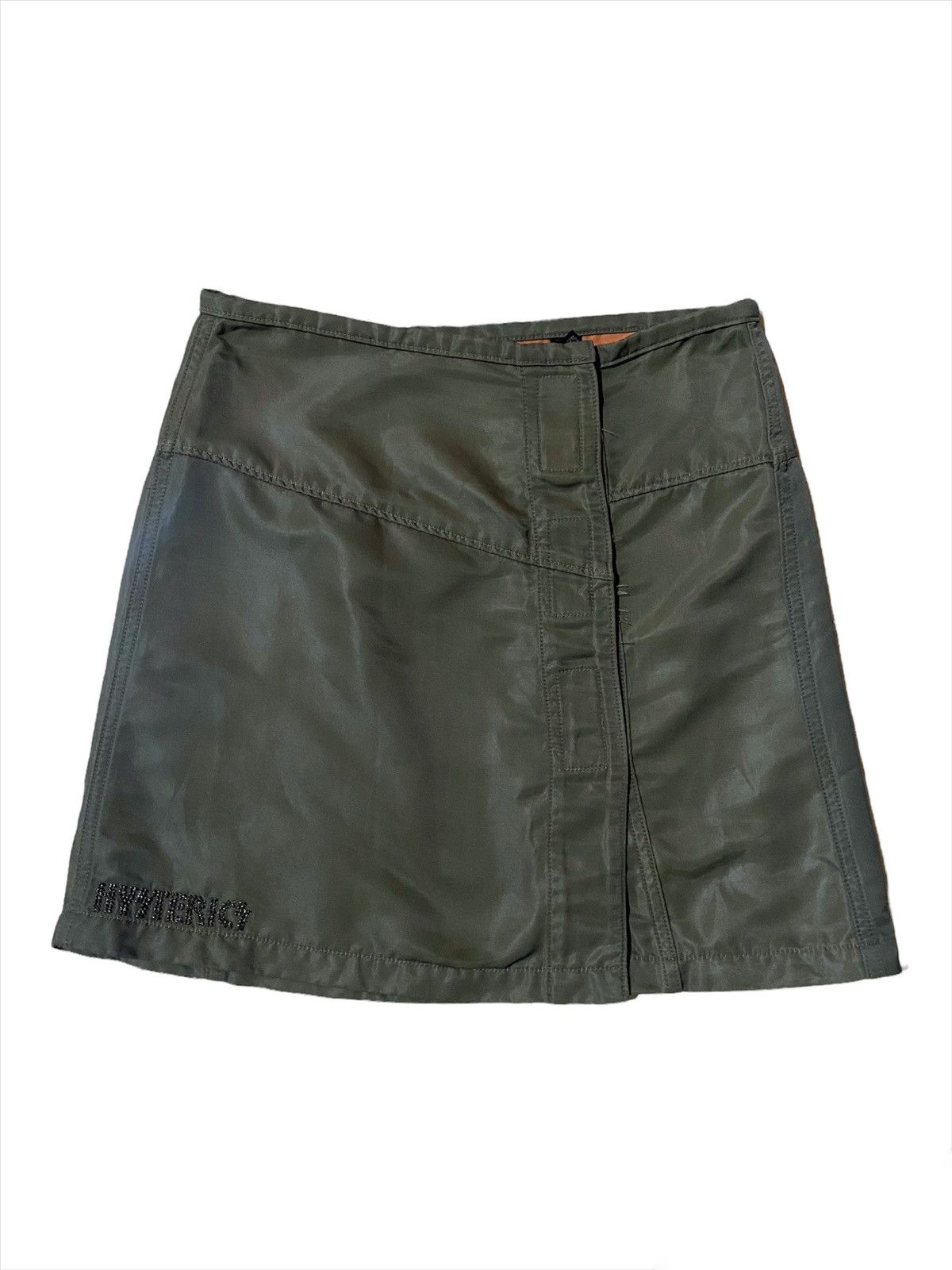Hysteric Glamour × Vintage Vintage 1999 Hysteric Glamour Military Skirt Size 30" / US 8 / IT 44 - 4 Thumbnail