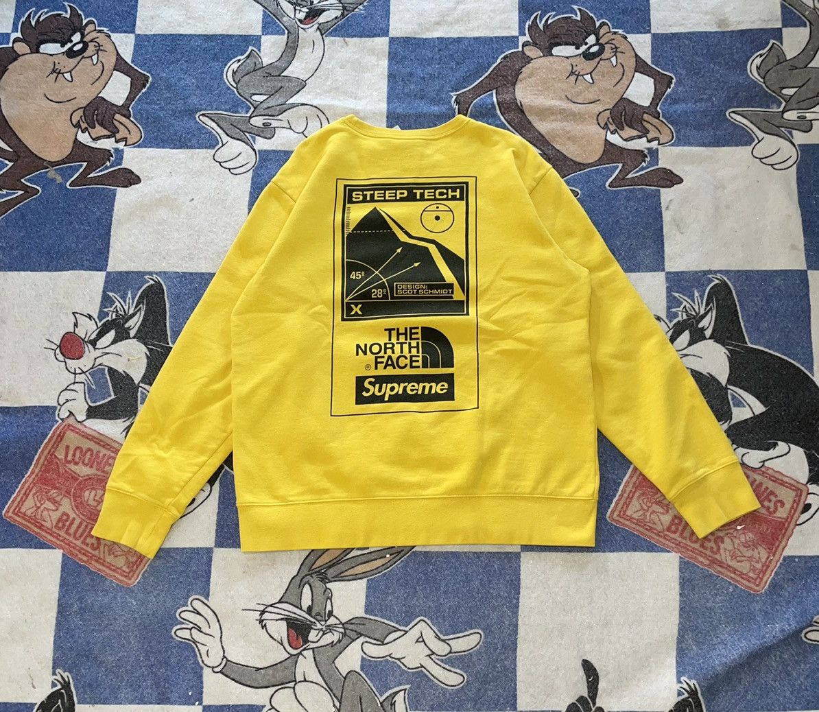 Supreme × The North Face Supreme north face steep tech crewneck sweatshirt Size US L / EU 52-54 / 3 - 3 Thumbnail