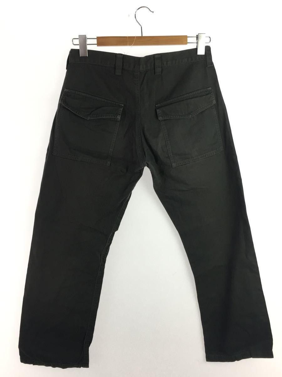 Yohji Yamamoto 1990s Herringbone Front Cargo Pocket Straight Leg 