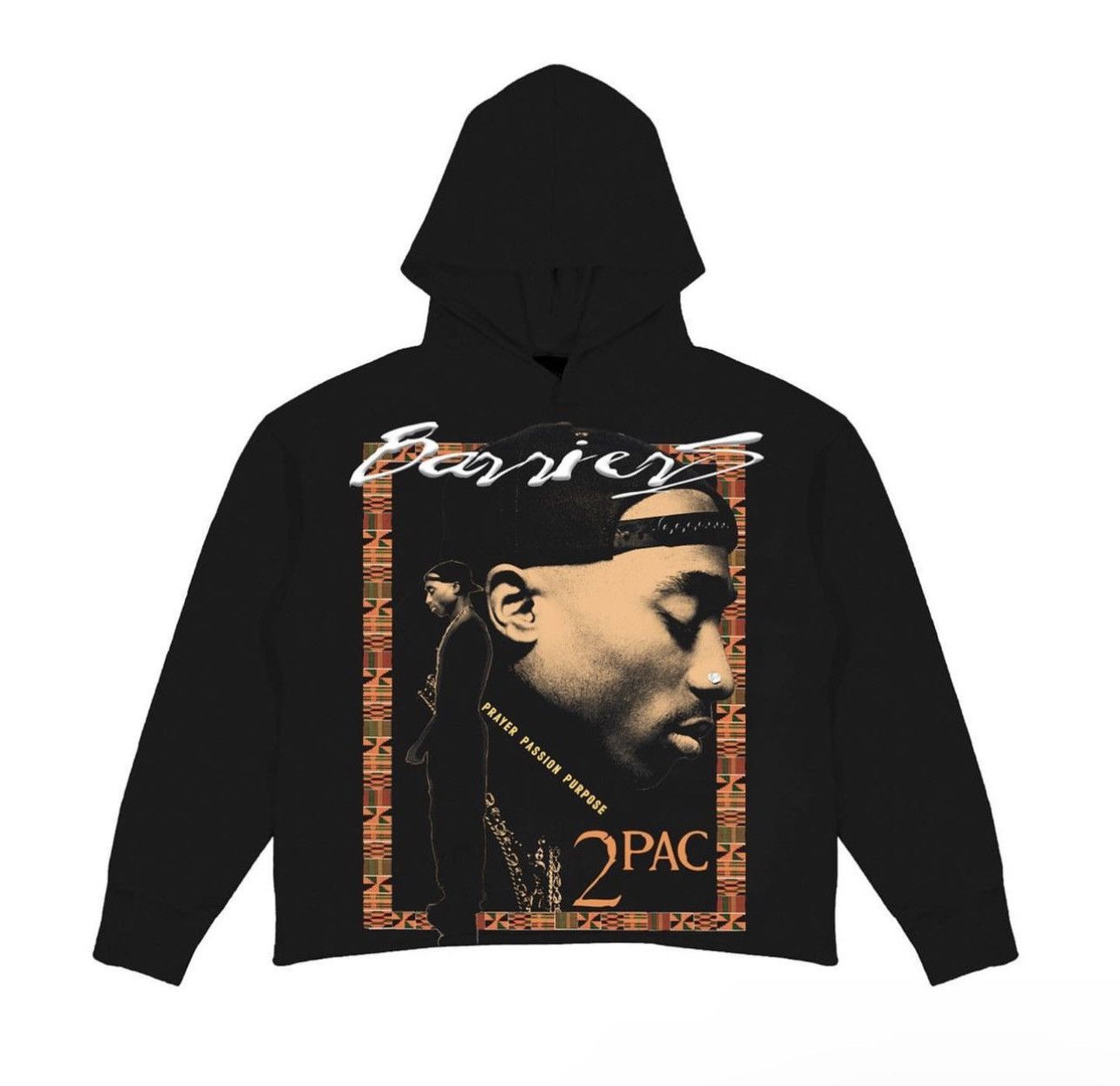 Barriers Barriers x 2pac “All Eyez On Me” Hoodie | Grailed