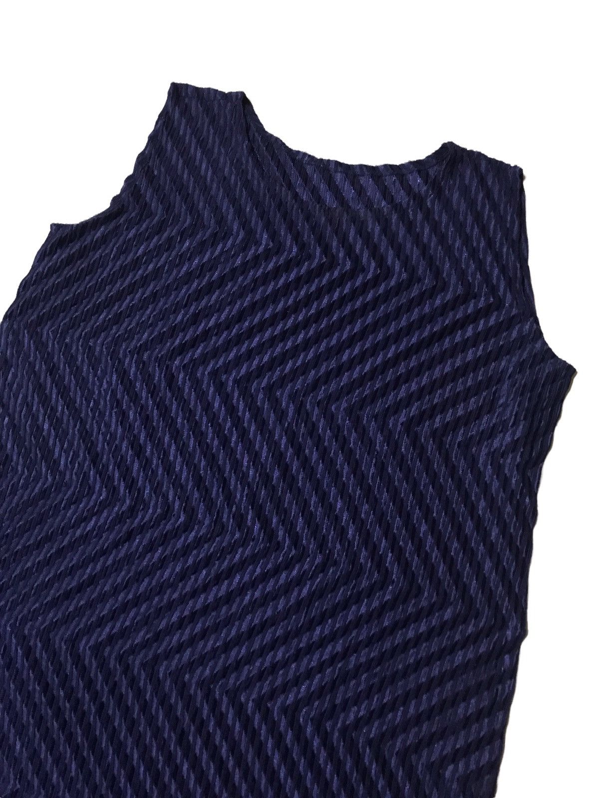 Pleats Please Issey Miyake 💥Issey Miyake Pleats Me Tank Top Shirt Size L / US 10 / IT 46 - 4 Thumbnail