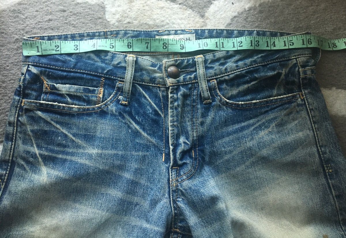Vanquish RARE ! Denim By Vanquish Distressed Jean Made in JAPAN Size US 32 / EU 48 - 11 Thumbnail