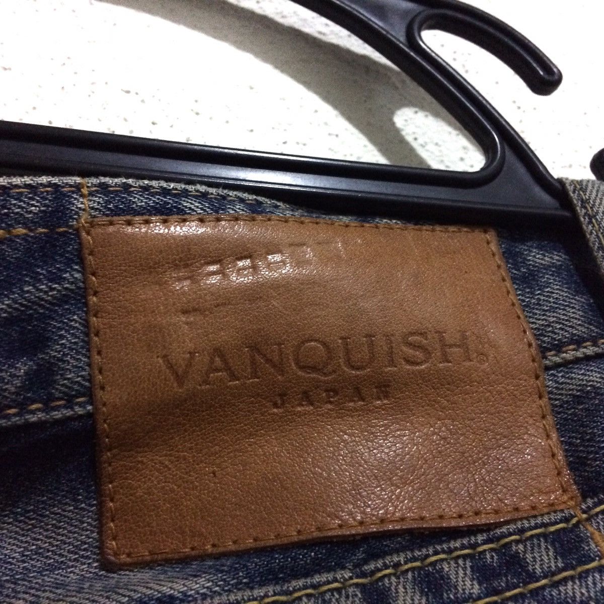 Vanquish RARE ! Denim By Vanquish Distressed Jean Made in JAPAN Size US 32 / EU 48 - 10 Thumbnail