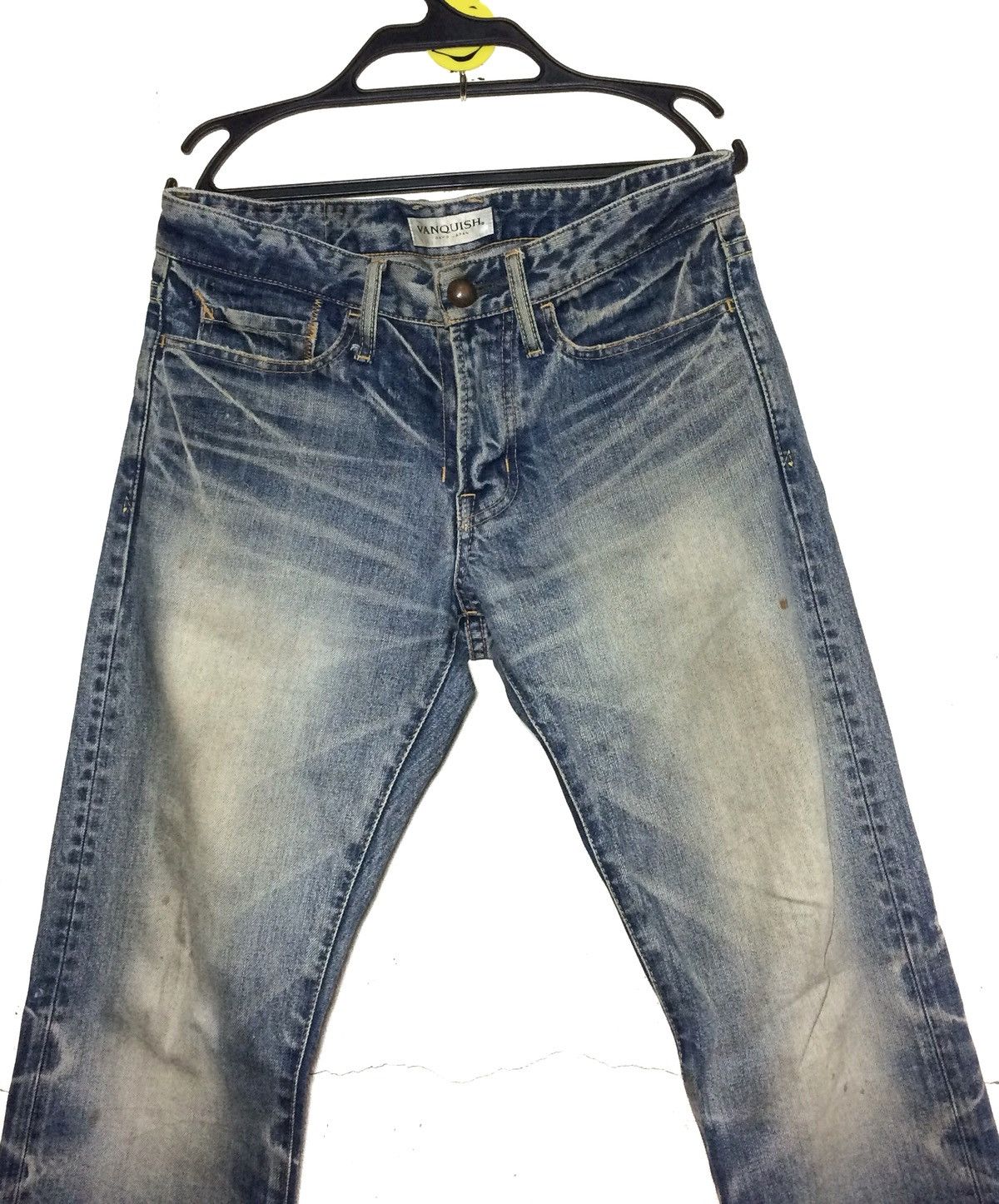 Vanquish RARE ! Denim By Vanquish Distressed Jean Made in JAPAN Size US 32 / EU 48 - 2 Thumbnail