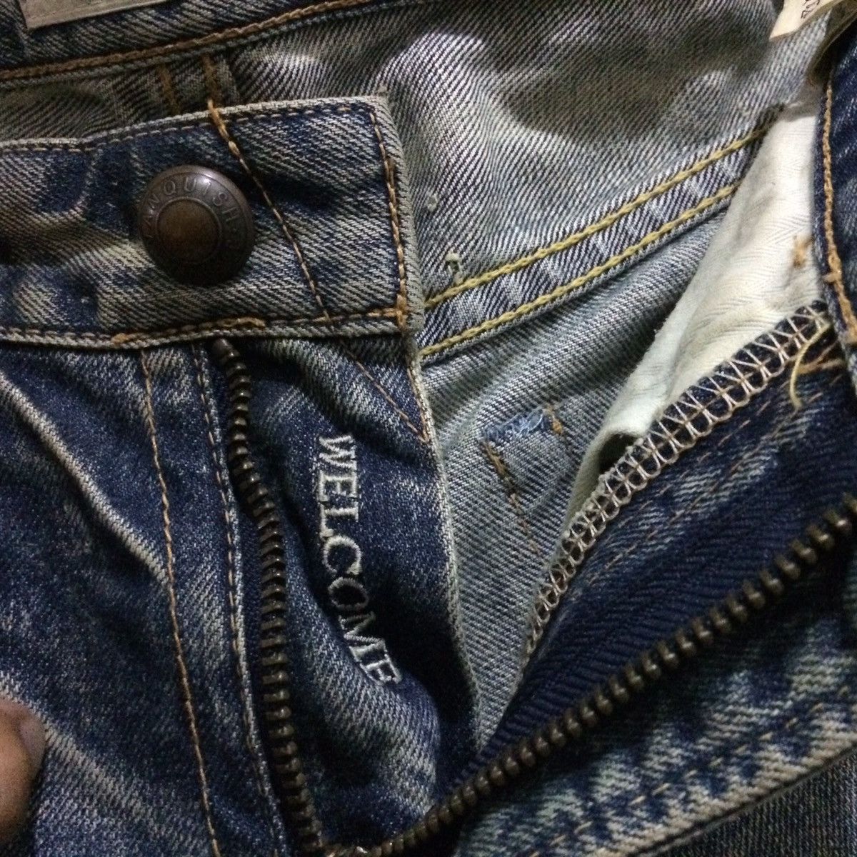 Vanquish RARE ! Denim By Vanquish Distressed Jean Made in JAPAN Size US 32 / EU 48 - 4 Thumbnail