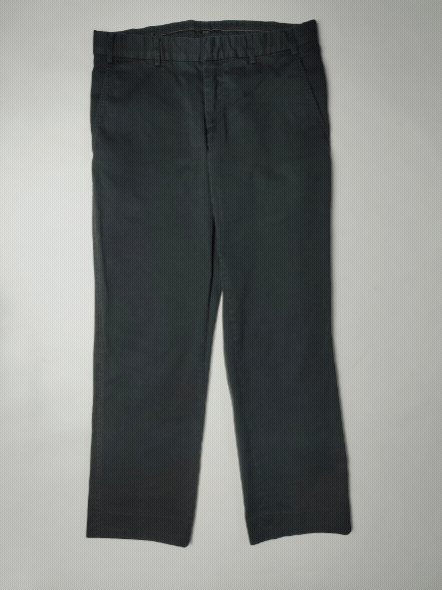 image of Gucci Tom Ford Belted Trousers Pants in Black, Men's (Size 30)