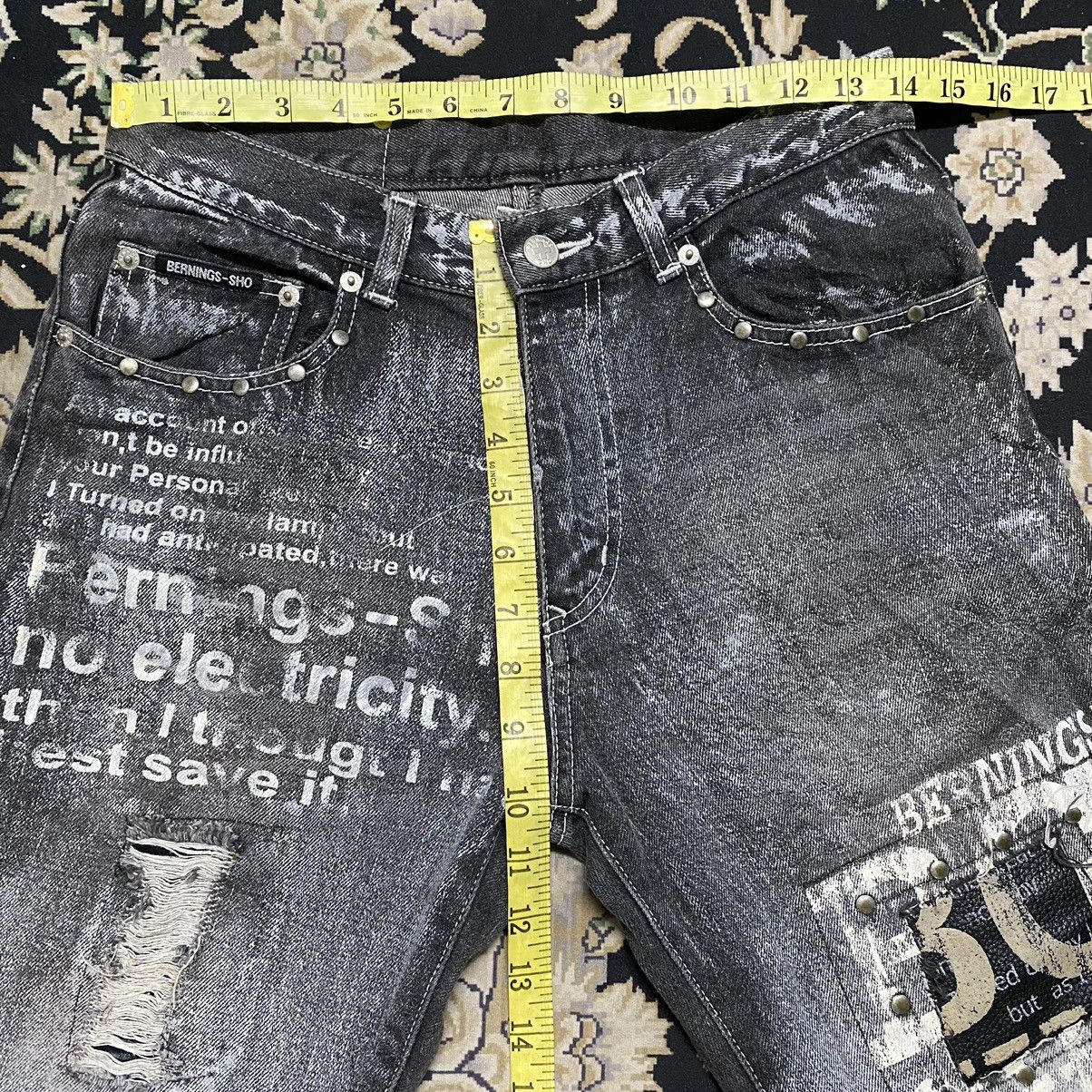 BERNINGS SHO BERNING SHO Denim Flare Jeans Size US 28 / EU 44 - 20 Thumbnail