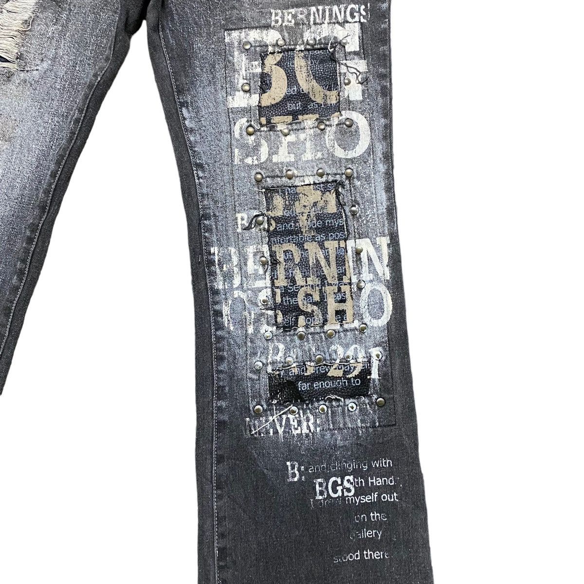 BERNINGS SHO BERNING SHO Denim Flare Jeans Size US 28 / EU 44 - 8 Thumbnail