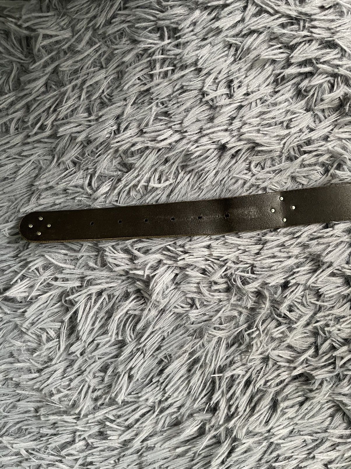 Etro × Vintage Etro 90s vintage metallic cows logo leather belt 110cm Size 34 - 5 Thumbnail
