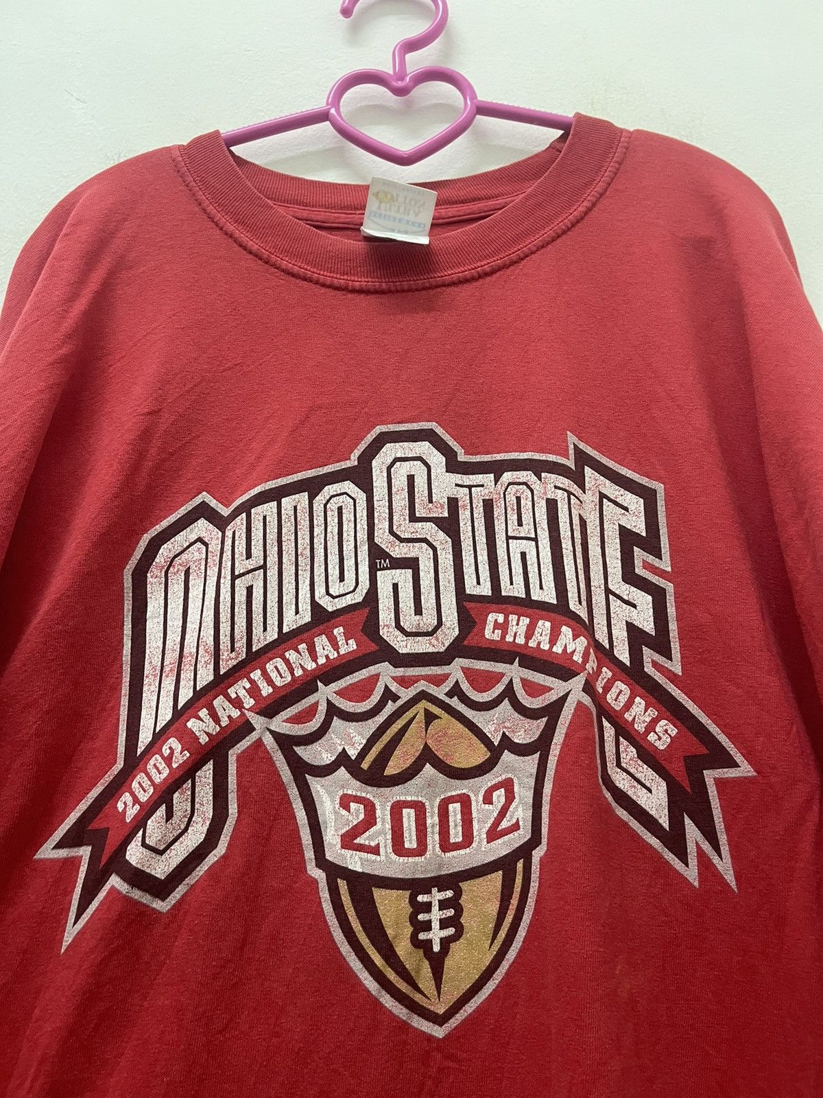 NFL Rare Y2k Vintage OHIO STATE Buckeyes National Champions Tee Size US XL / EU 56 / 4 - 2 Thumbnail