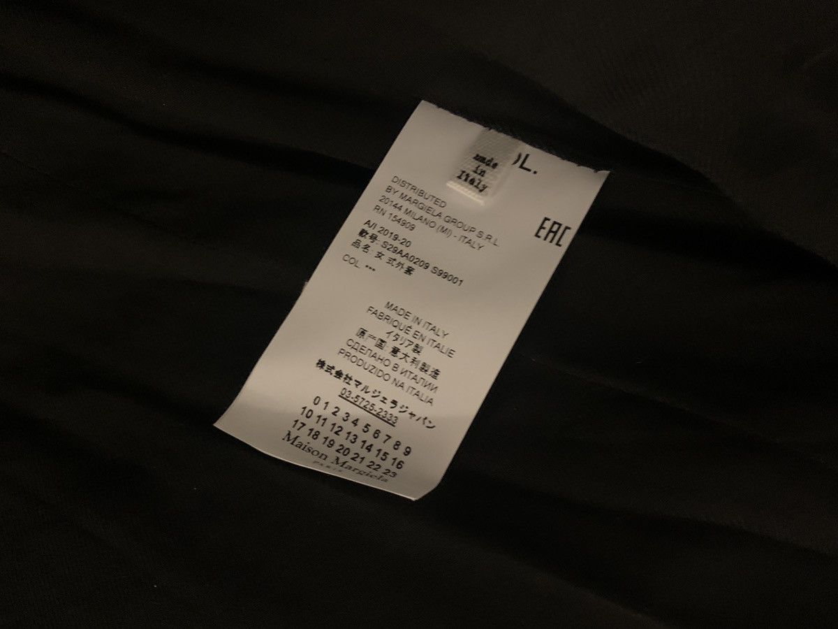 Maison Margiela Margiela white blank tag coat Size US M / EU 48-50 / 2 - 5 Thumbnail