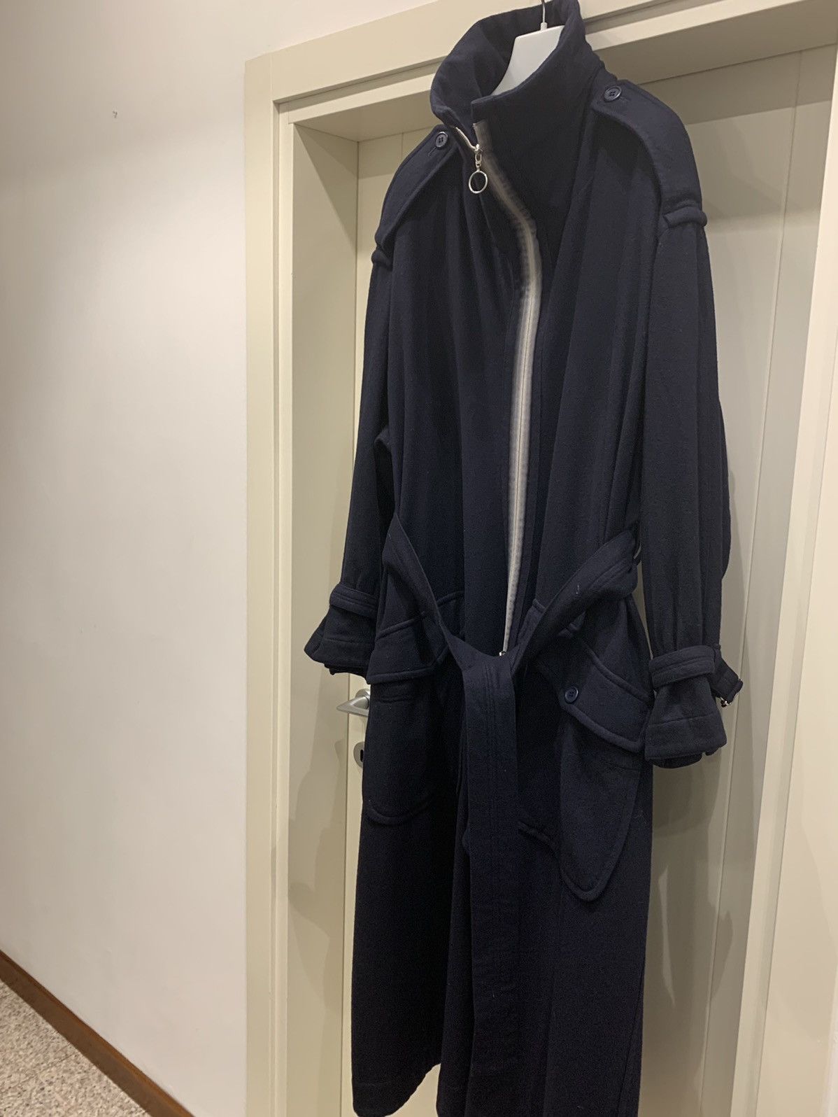 Yohji Yamamoto Aw02 long coat