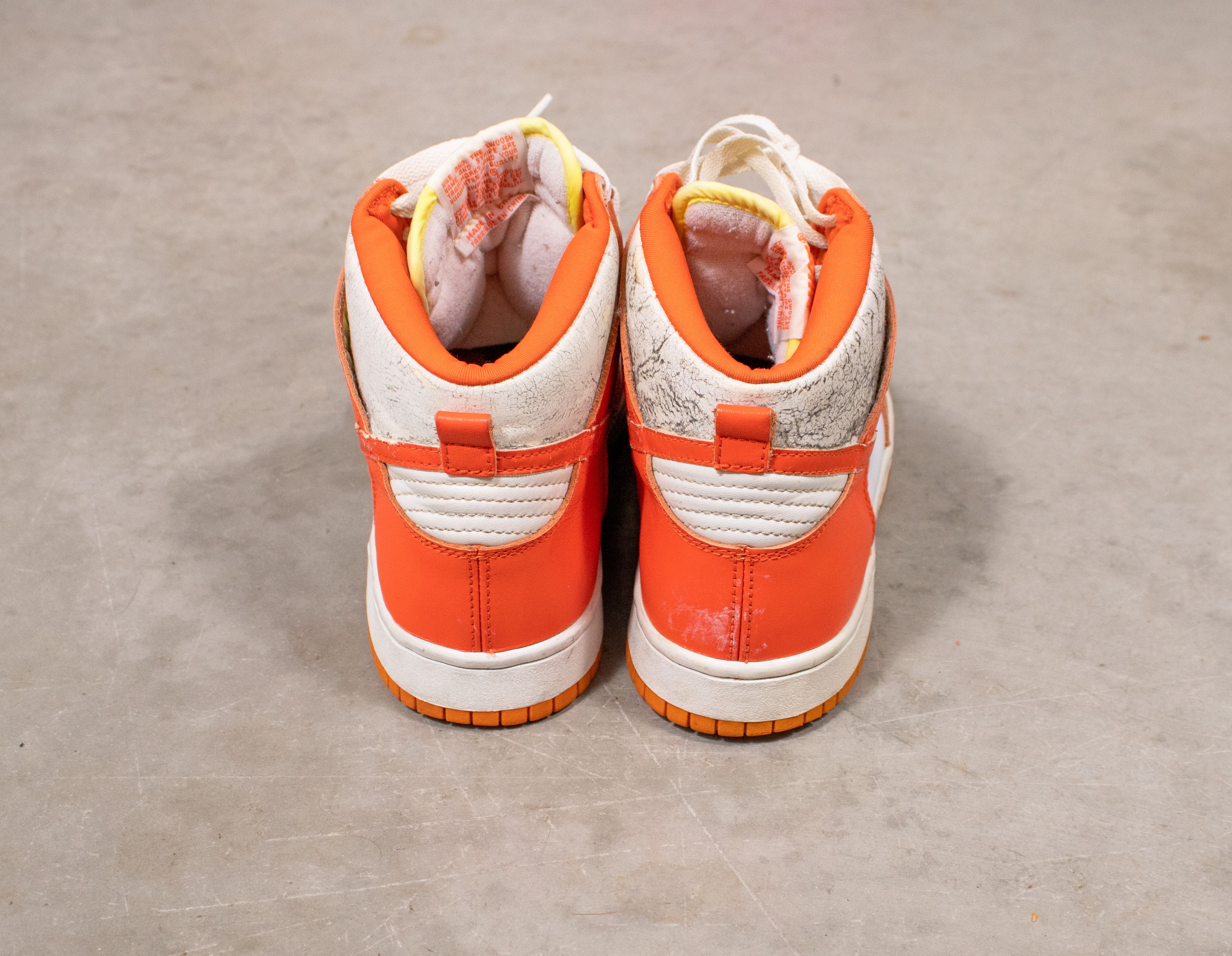 Nike Vintage 1999 Nike Dunk High Le Syracuse Orange Size US 9.5 / EU 42-43 - 3 Thumbnail