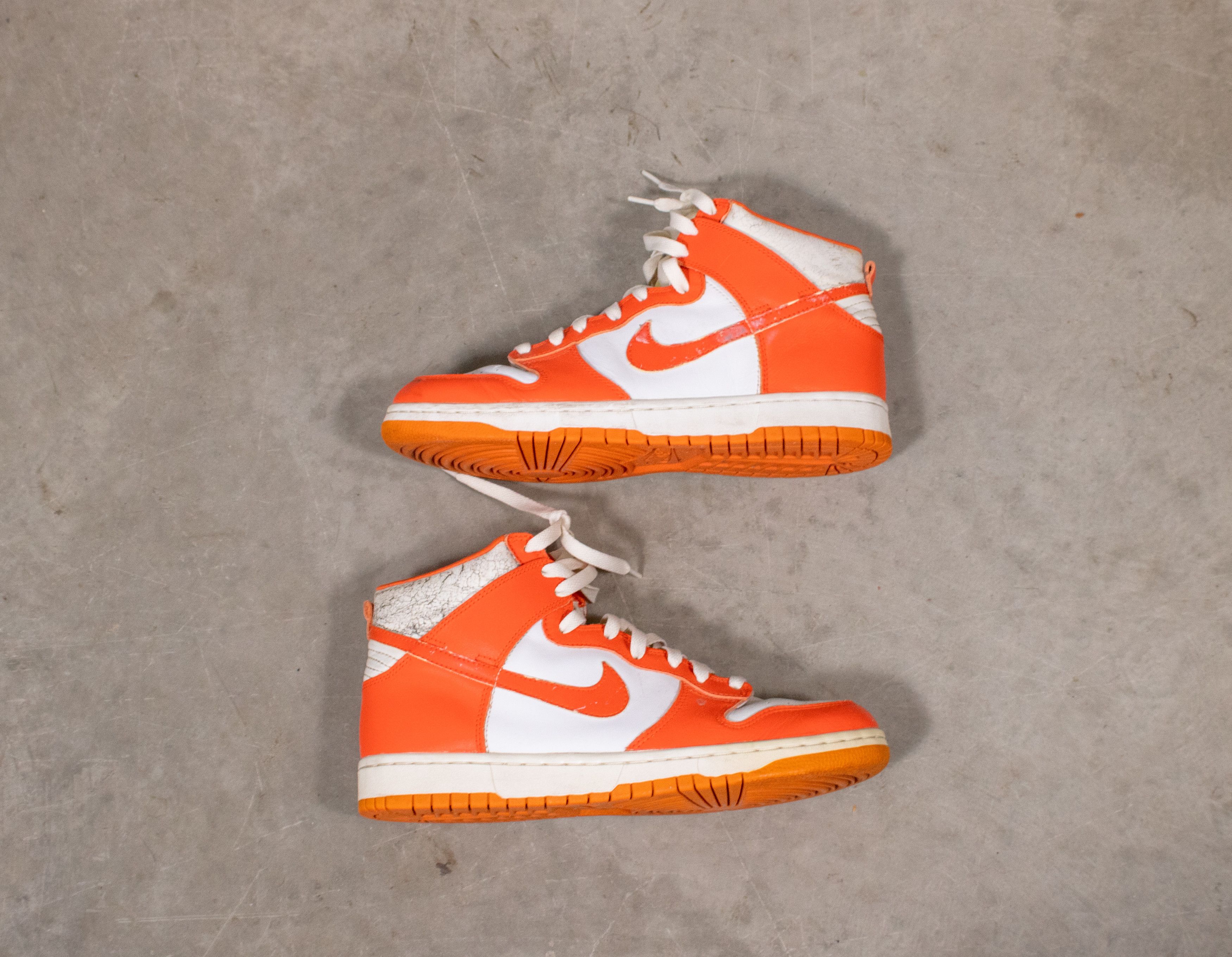 Nike Vintage 1999 Nike Dunk High Le Syracuse Orange Size US 9.5 / EU 42-43 - 7 Thumbnail