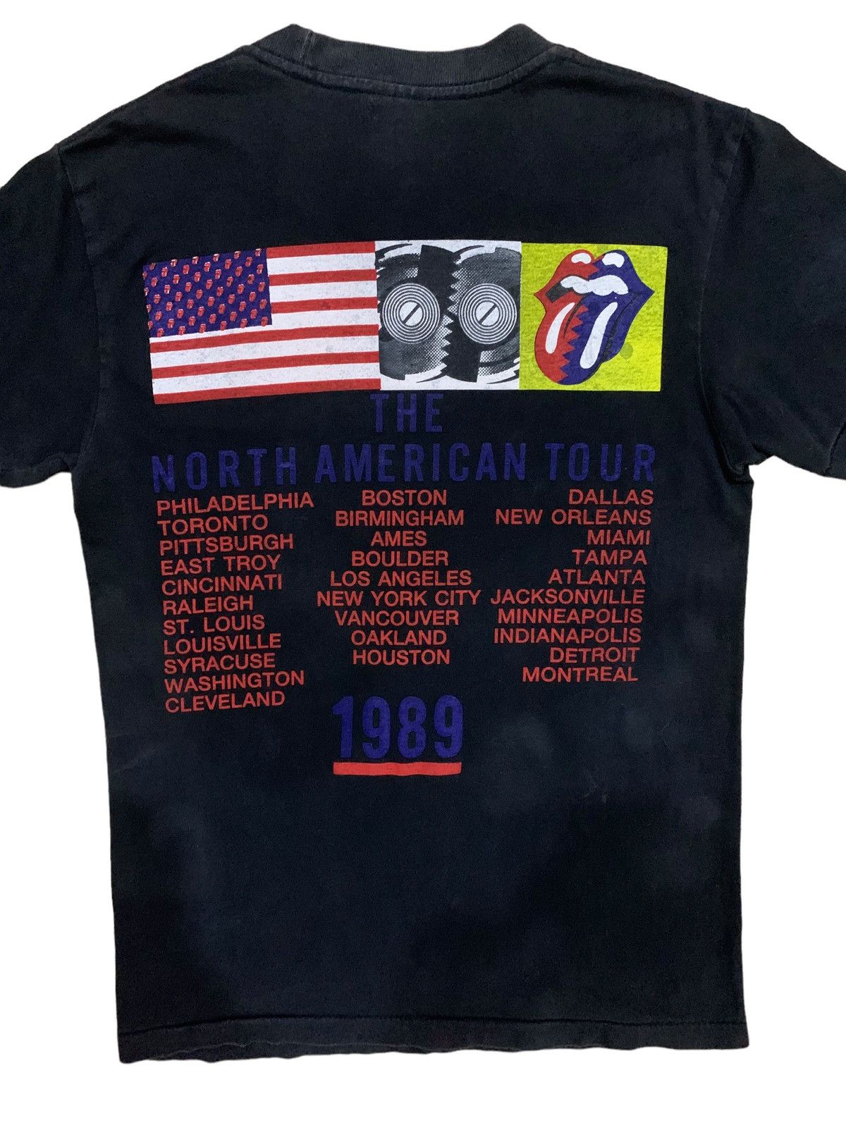 Band Tees × The Rolling Stones Vintage Spring Ford Rolling Stone Tour 1989 Tshirt Size US S / EU 44-46 / 1 - 4 Thumbnail