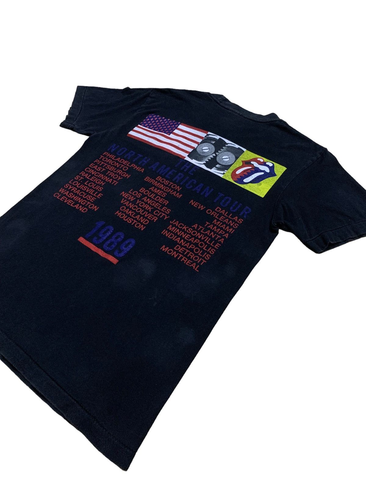 Band Tees × The Rolling Stones Vintage Spring Ford Rolling Stone Tour 1989 Tshirt Size US S / EU 44-46 / 1 - 9 Thumbnail