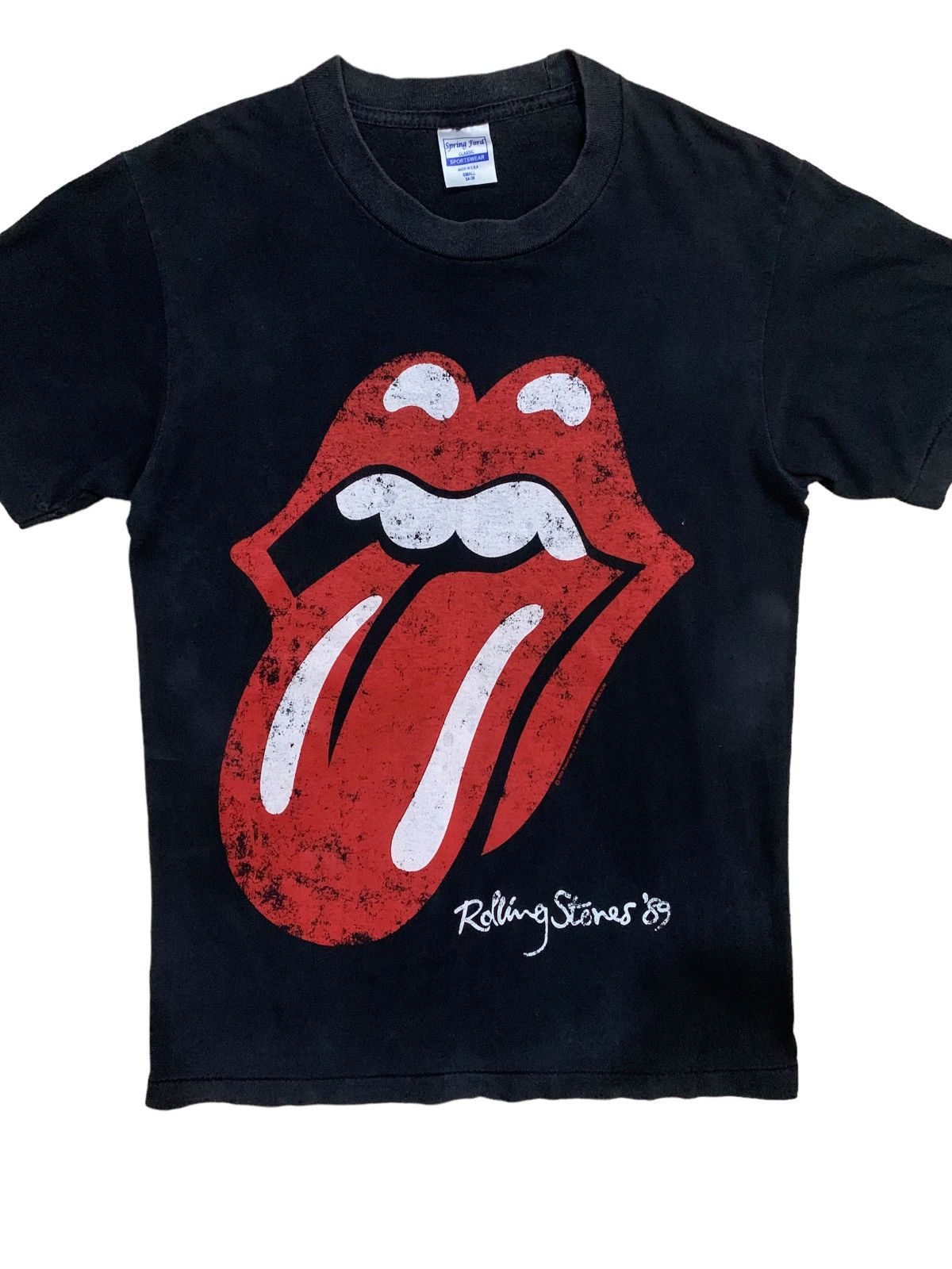 Band Tees × The Rolling Stones Vintage Spring Ford Rolling Stone Tour 1989 Tshirt Size US S / EU 44-46 / 1 - 3 Thumbnail