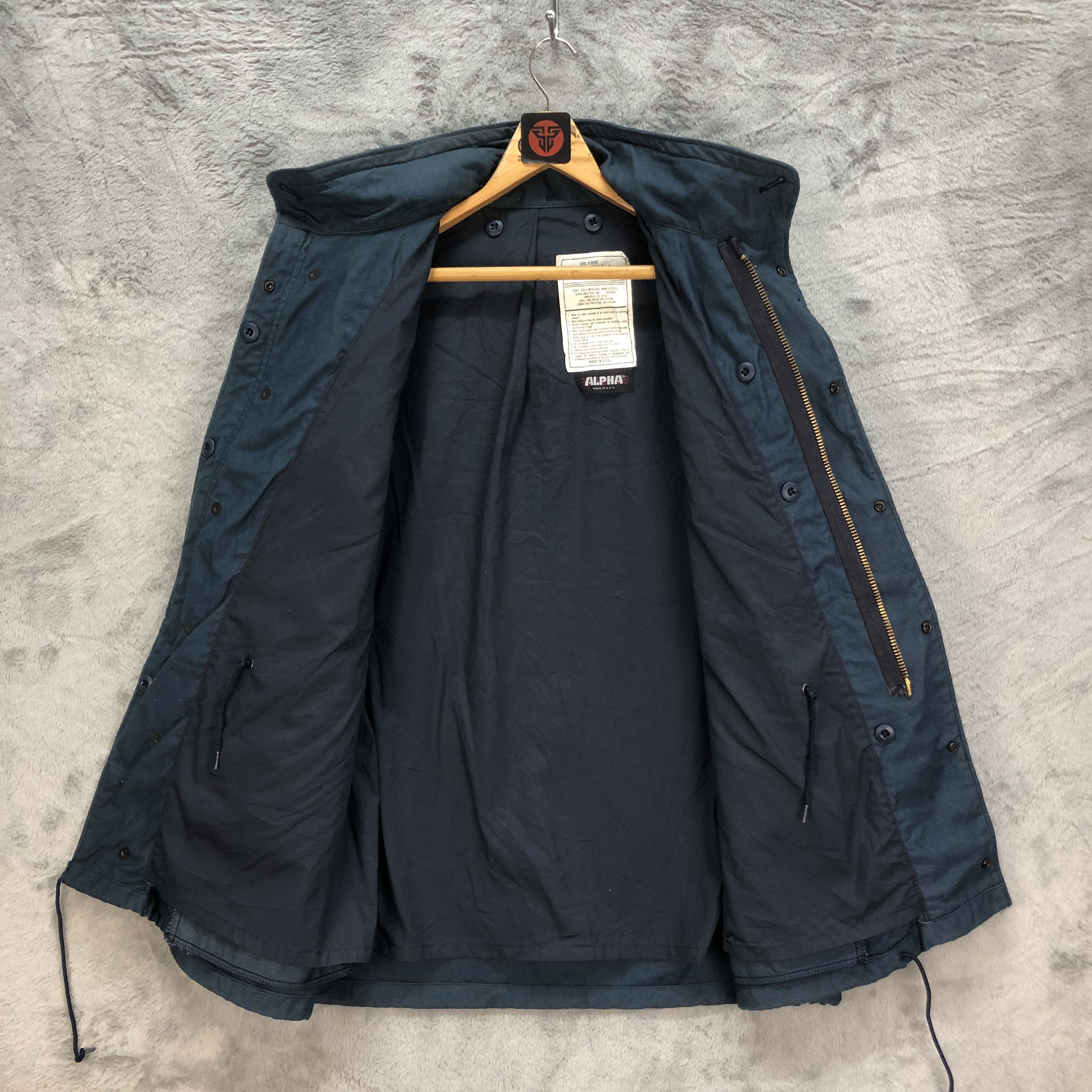 Alpha Industries ALPHA COAT COLD WEATHER MAN'S FIELD CHORE JACKET #6196-53 Size US L / EU 52-54 / 3 - 8 Thumbnail