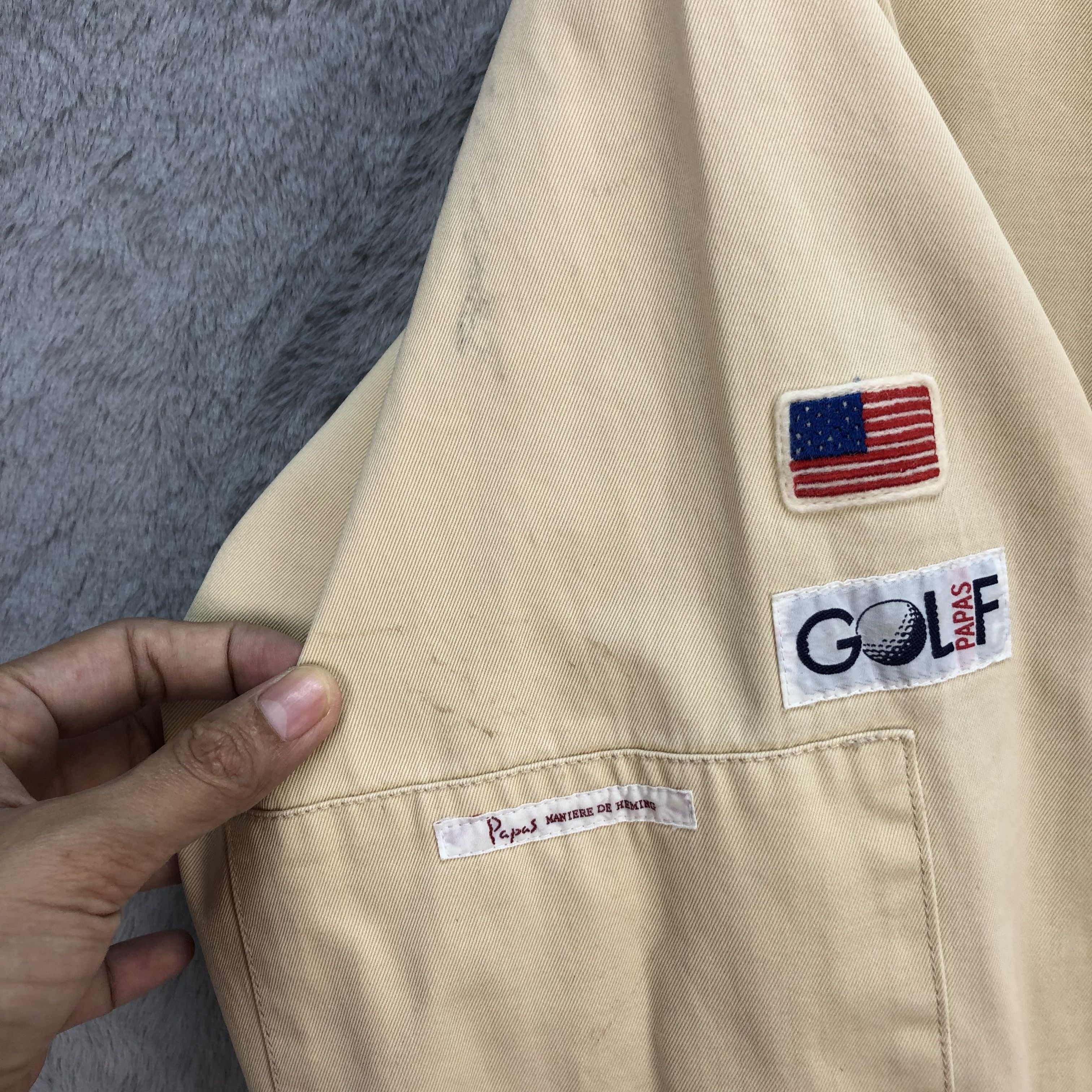 Japanese Brand PAPAS MANIERE DE HEMING SPORT GOLF BOMBER #5561-197 Size US M / EU 48-50 / 2 - 13 Thumbnail