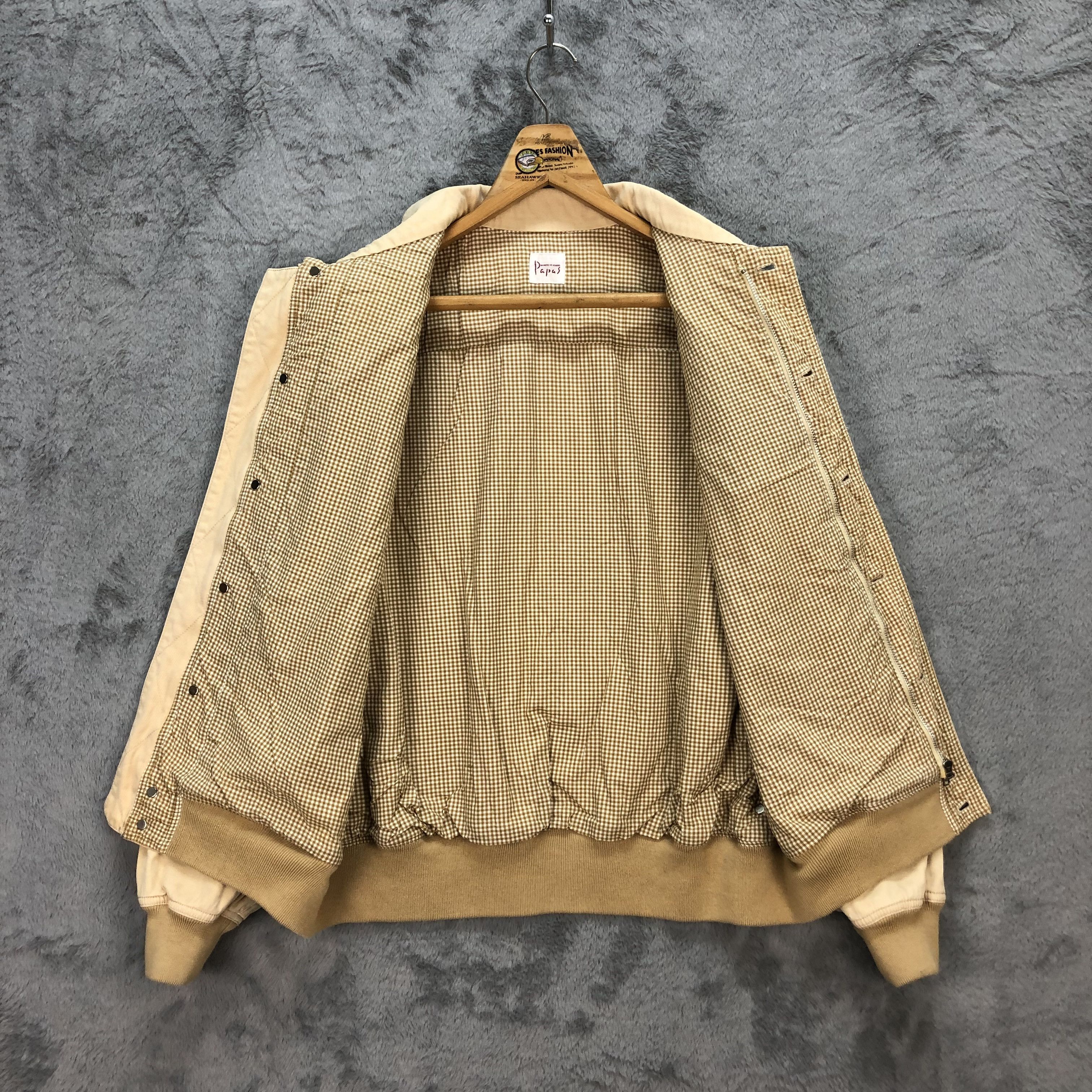 Japanese Brand PAPAS MANIERE DE HEMING SPORT GOLF BOMBER #5561-197 Size US M / EU 48-50 / 2 - 15 Thumbnail