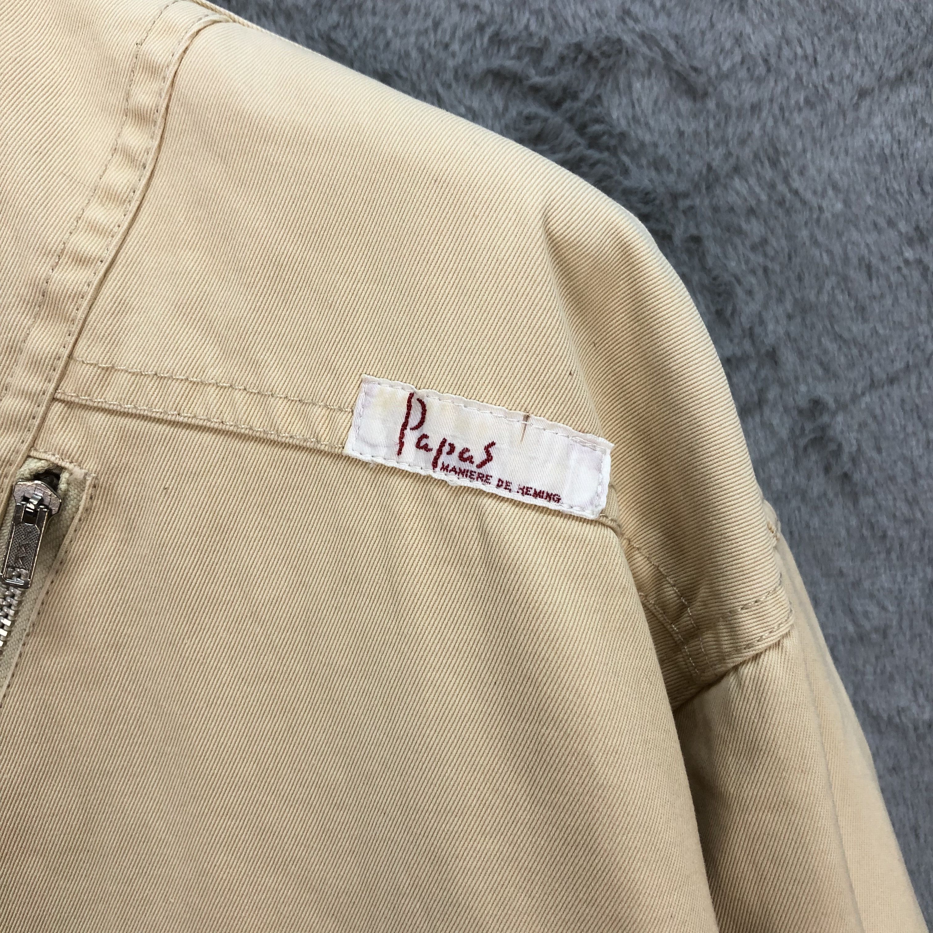 Japanese Brand PAPAS MANIERE DE HEMING SPORT GOLF BOMBER #5561-197 Size US M / EU 48-50 / 2 - 3 Thumbnail
