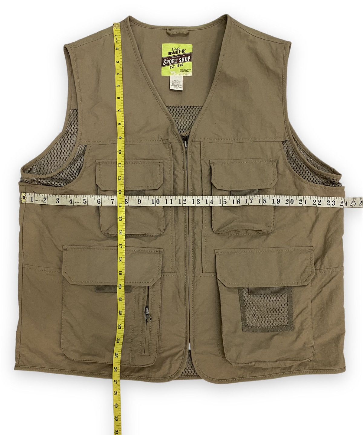 Eddie Bauer Eddie Bauer Multipocket Tactical Mesh Vest Size US XL / EU 56 / 4 - 5 Thumbnail