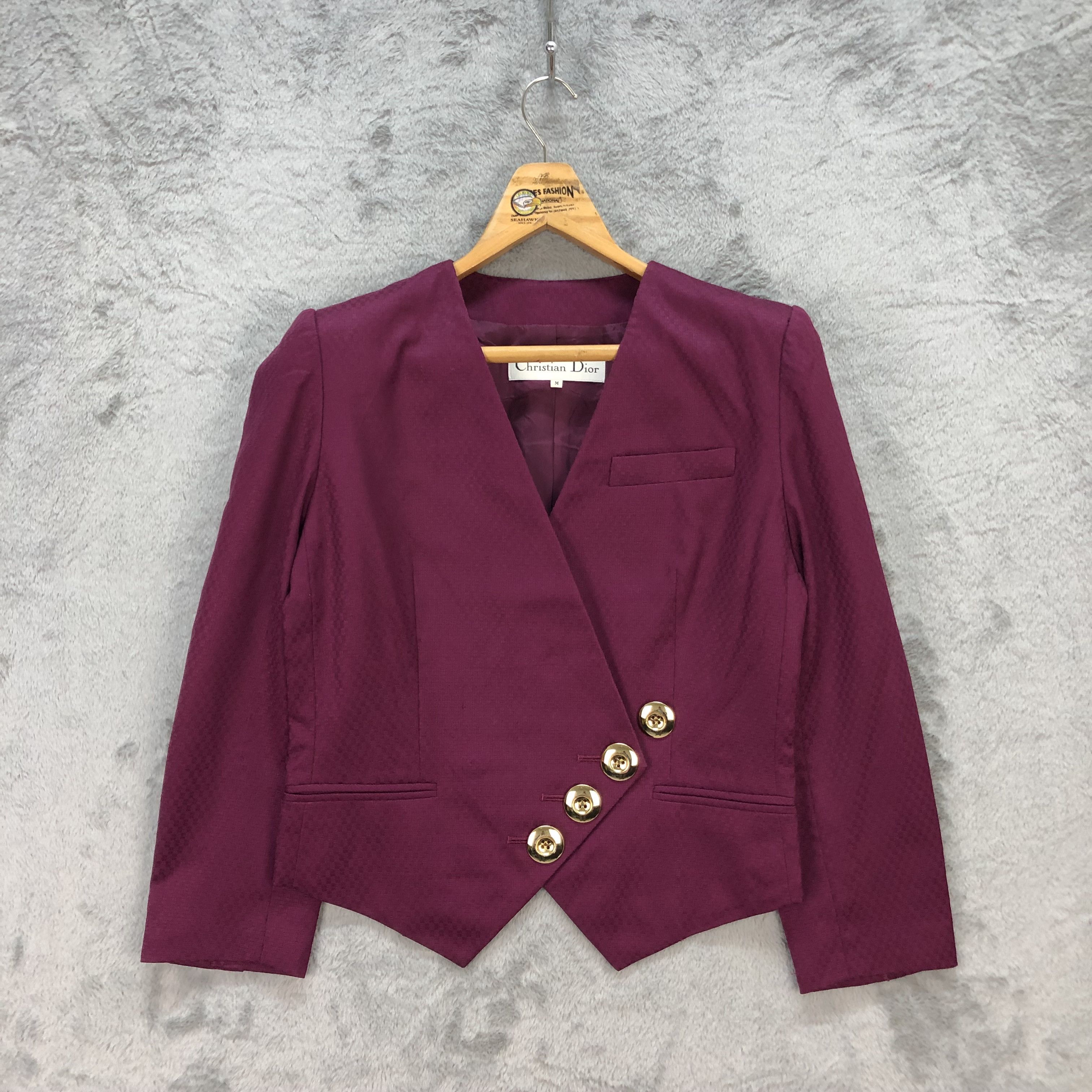 Christian Dior Monsieur CHRISTION DIOR Suit Jacket #1049-43 Size M / US 6-8 / IT 42-44 - 1 Thumbnail