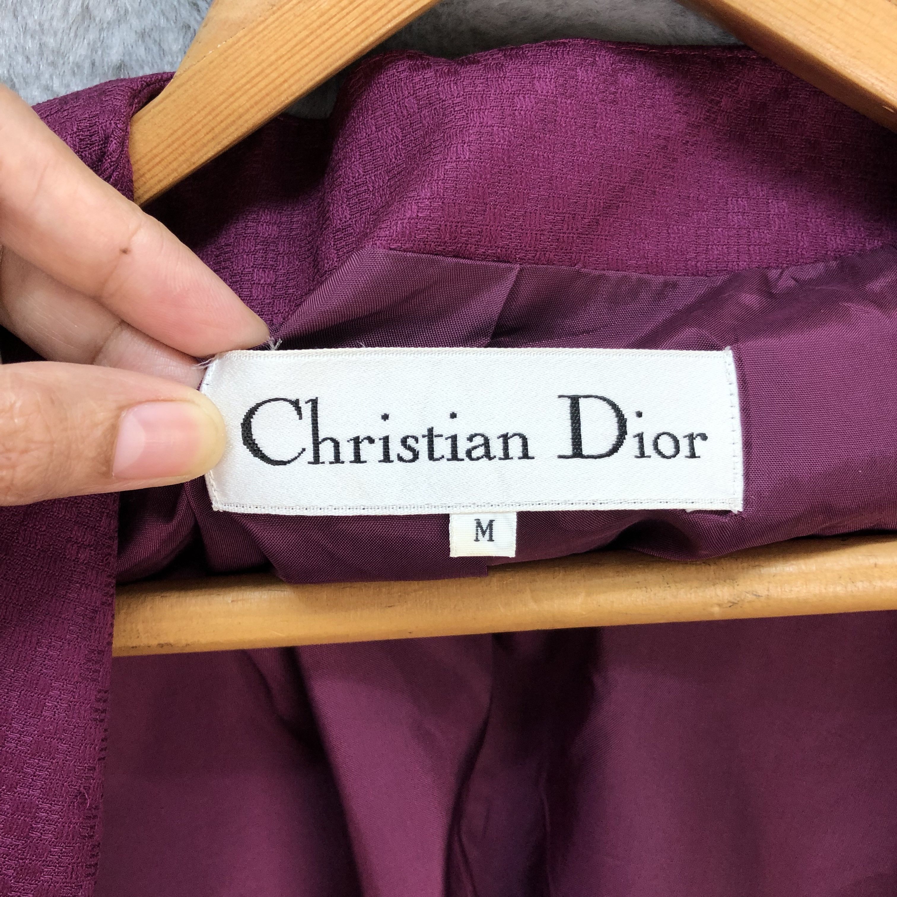 Christian Dior Monsieur CHRISTION DIOR Suit Jacket #1049-43 Size M / US 6-8 / IT 42-44 - 7 Thumbnail