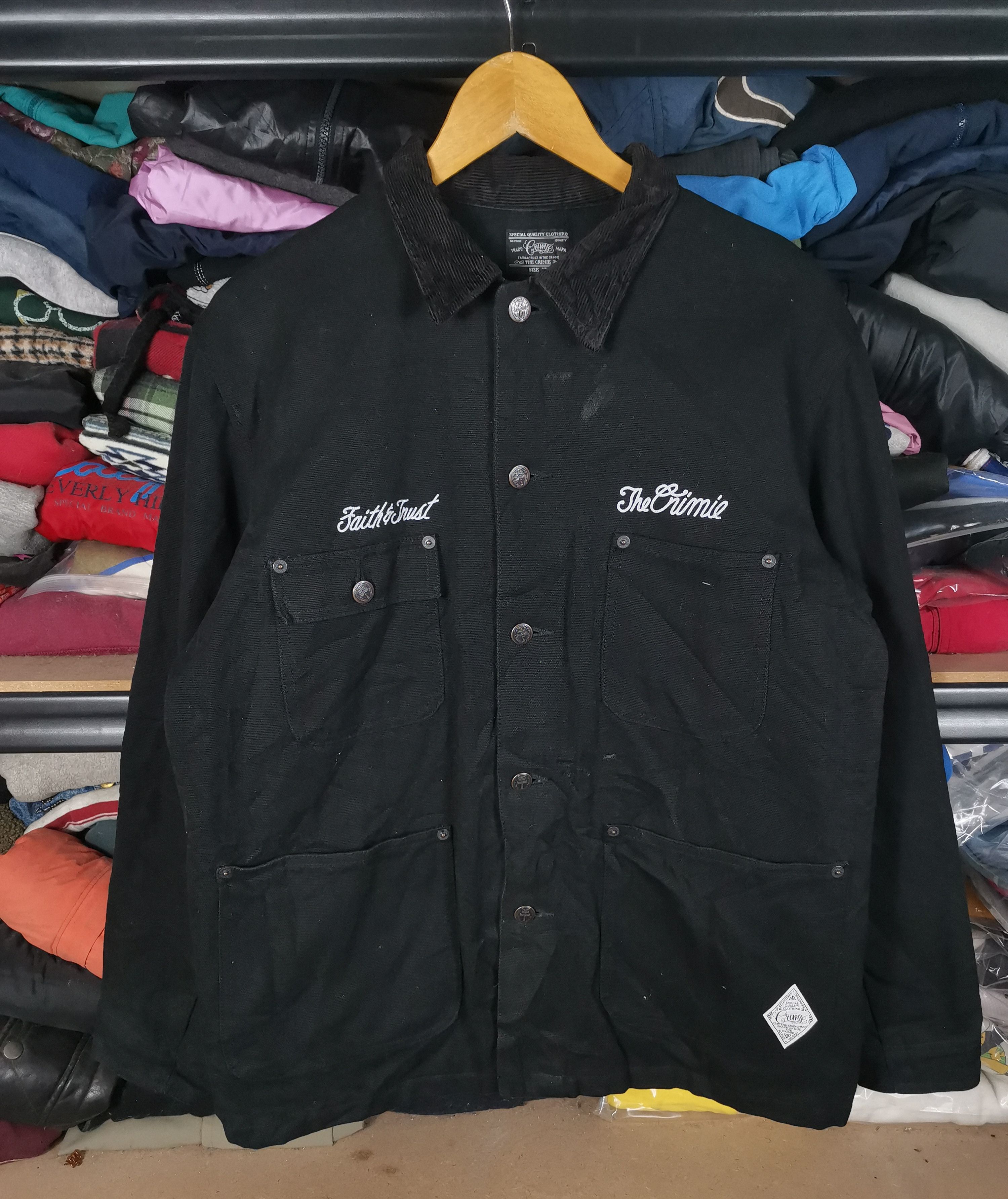 Japanese Brand Vintage Japanese Brand The Crimie Flannel Shirt Jacket Size US XL / EU 56 / 4 - 1 Thumbnail