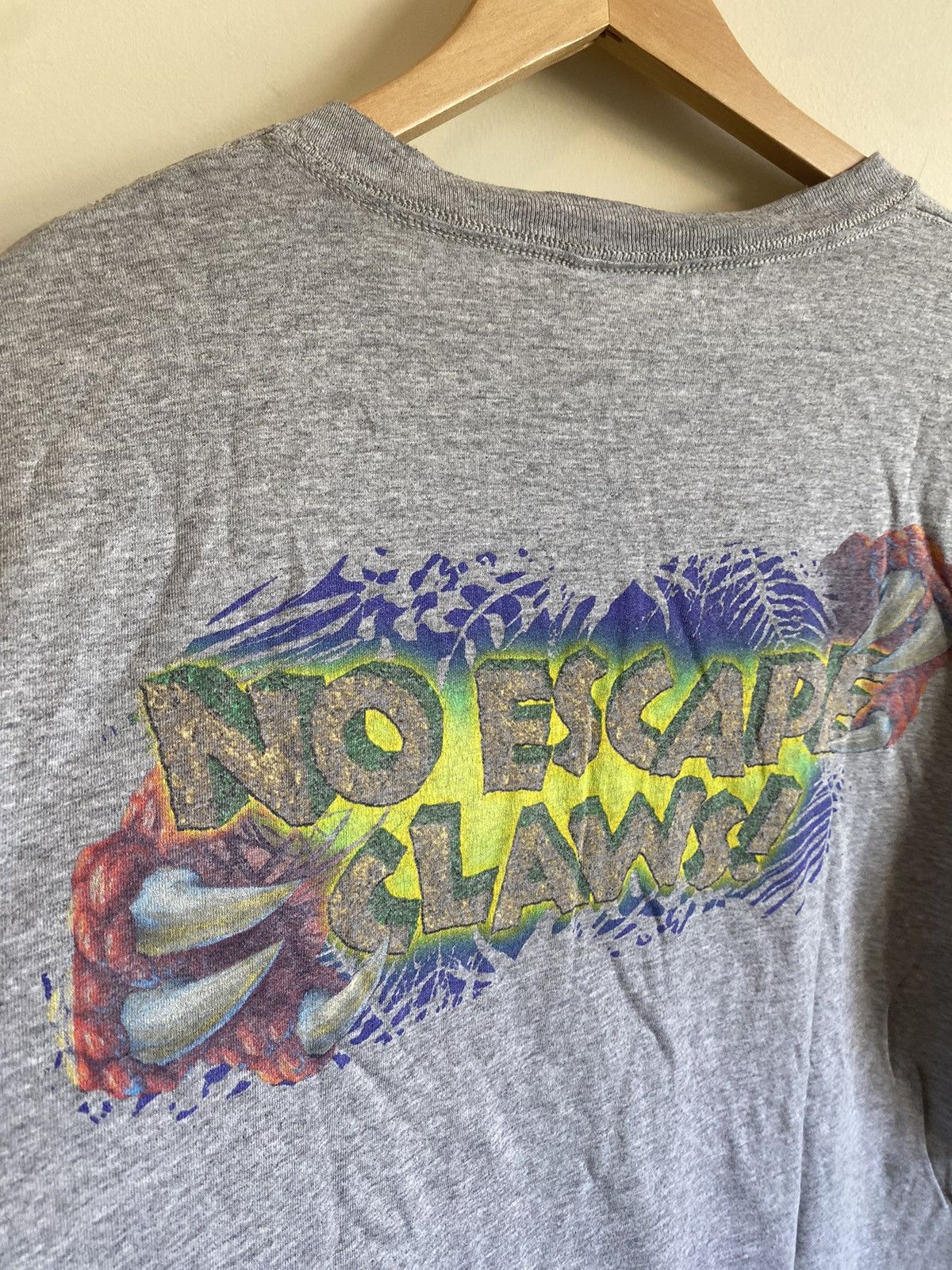 Disney × Vintage Vintage Disney Countdown to Extinction Dinosaur T Shirt Size US XL / EU 56 / 4 - 4 Thumbnail