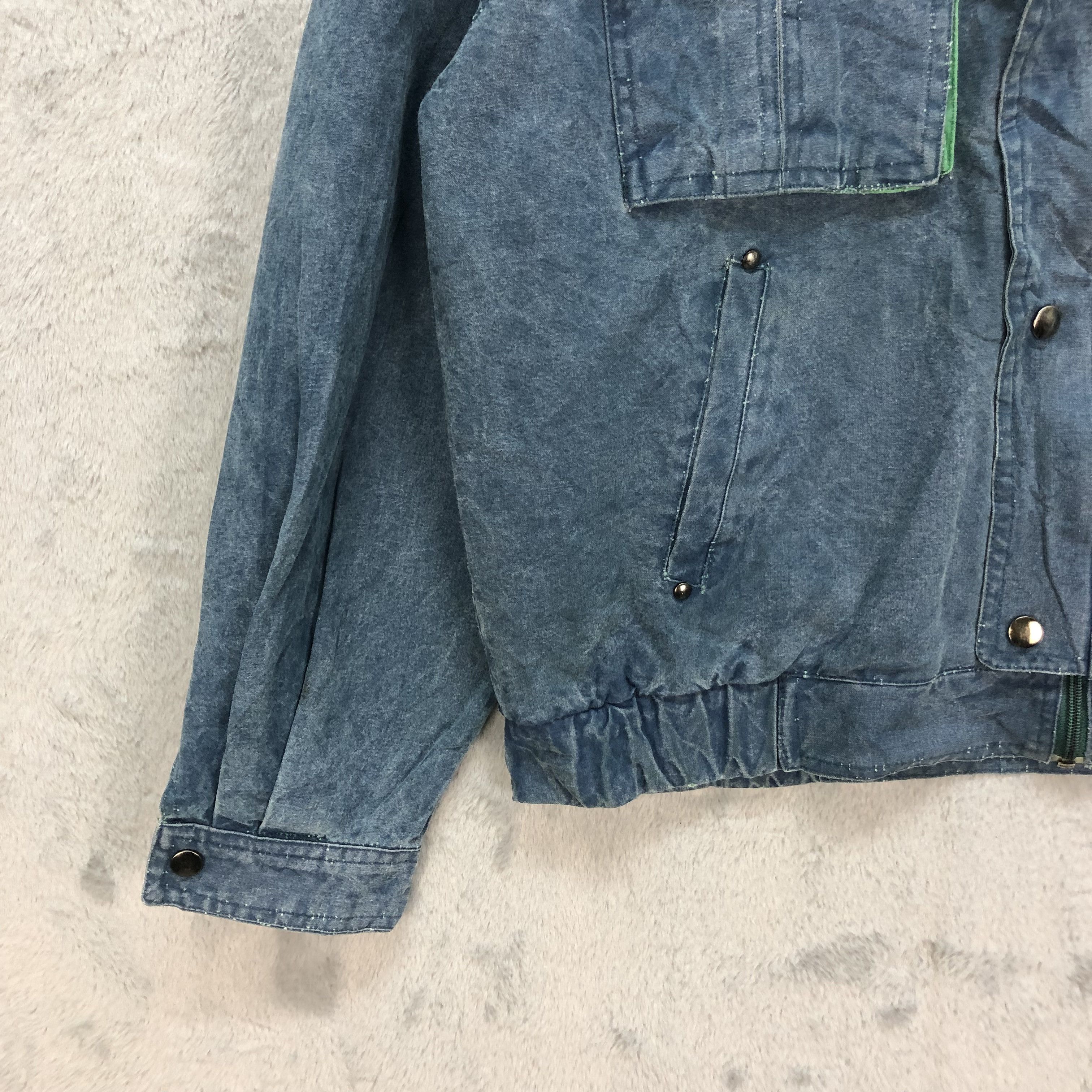 Japanese Brand RICA LEWIS POUR VIVRE JEANS CHORE DENIM JACKET #6198-53 Size US M / EU 48-50 / 2 - 6 Thumbnail