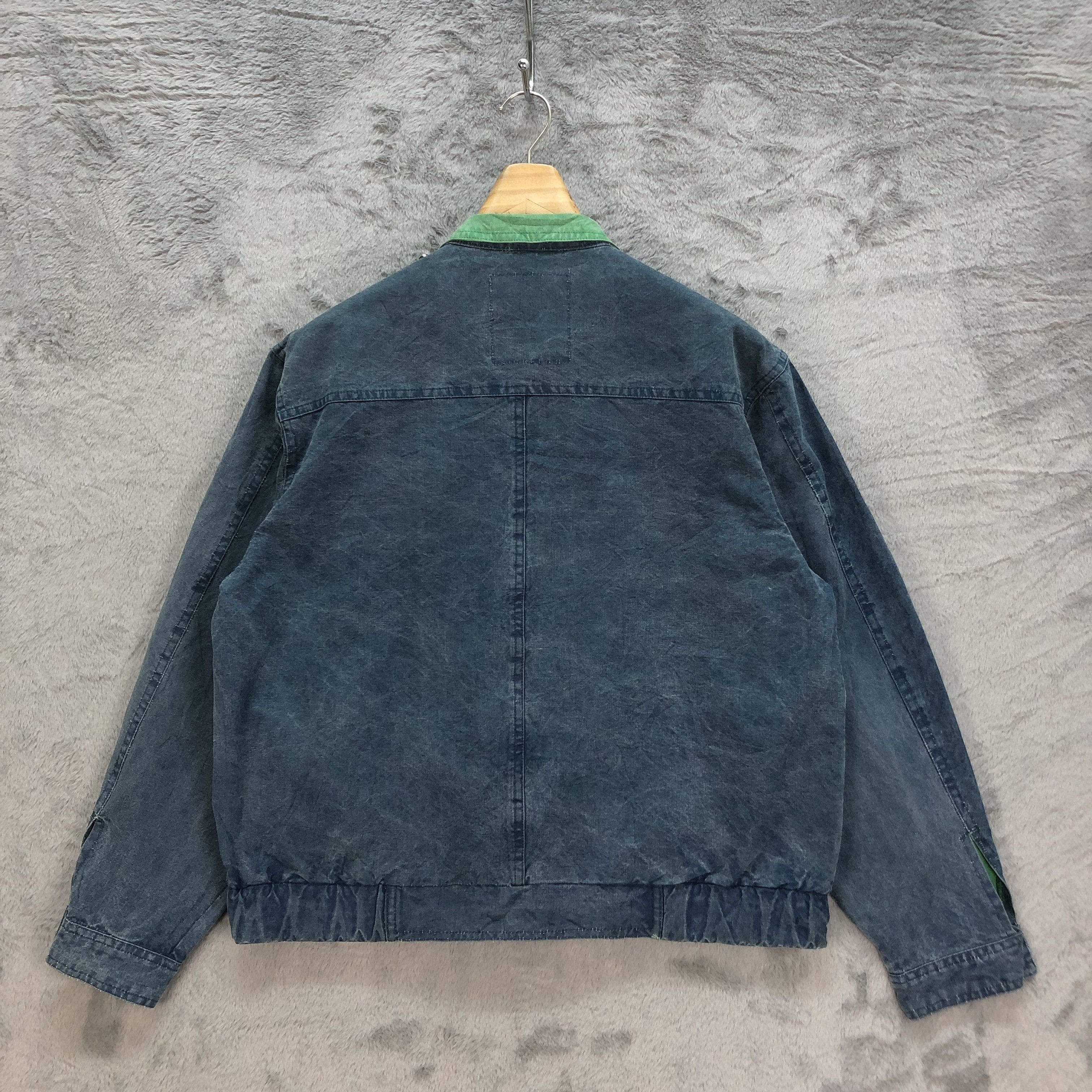 Japanese Brand RICA LEWIS POUR VIVRE JEANS CHORE DENIM JACKET #6198-53 Size US M / EU 48-50 / 2 - 11 Thumbnail