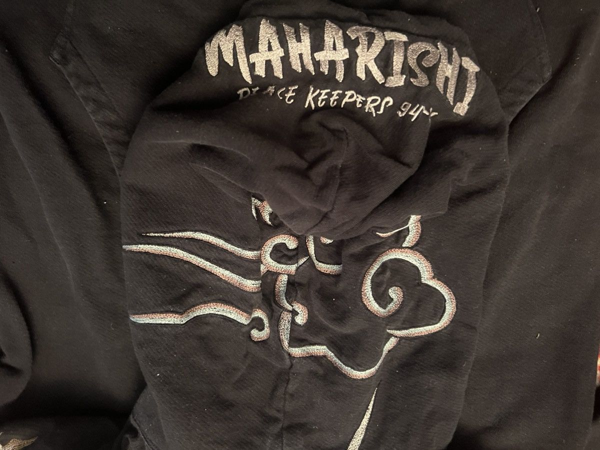 Maharishi Maharishi - Pearl Dragon Embroidered Hooded Sweat Size US S / EU 44-46 / 1 - 6 Thumbnail
