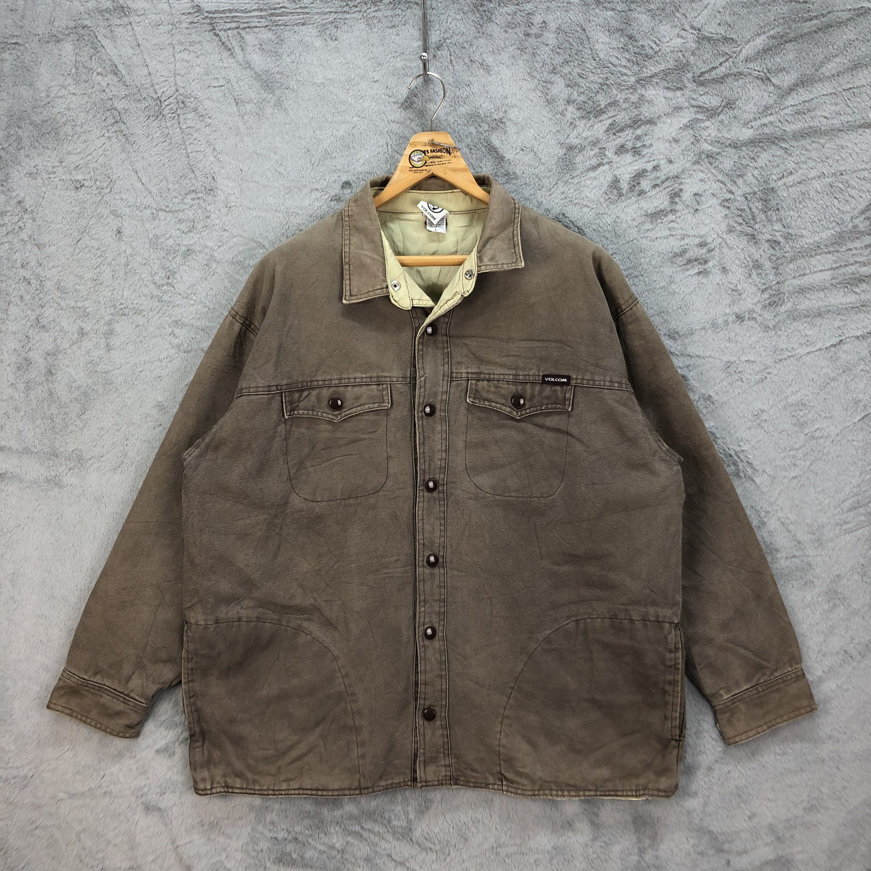 Volcom VOLCOM Made in USA Chore Jacket #4991-35 Size US L / EU 52-54 / 3 - 1 Thumbnail