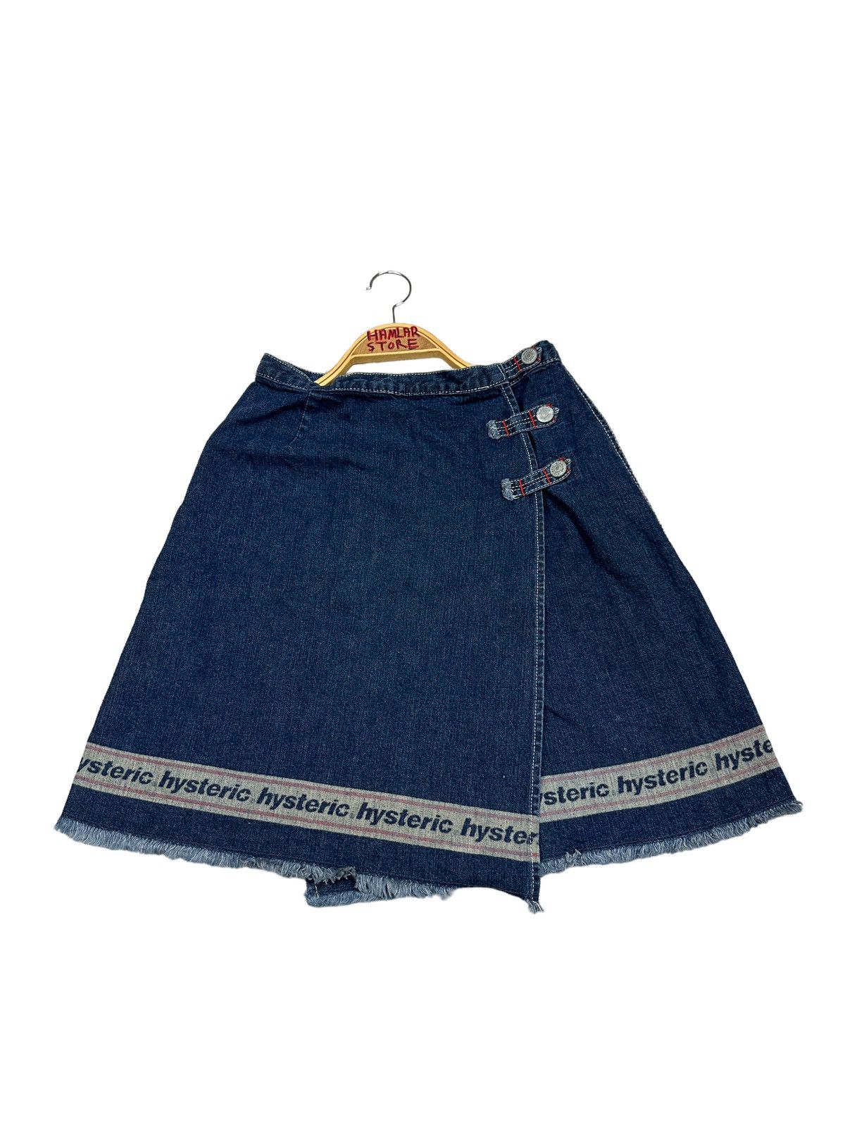 Hysteric Glamour × Japanese Brand × Vintage Vintage Hysteric Glamour Denim  Jeans Skirt | Grailed