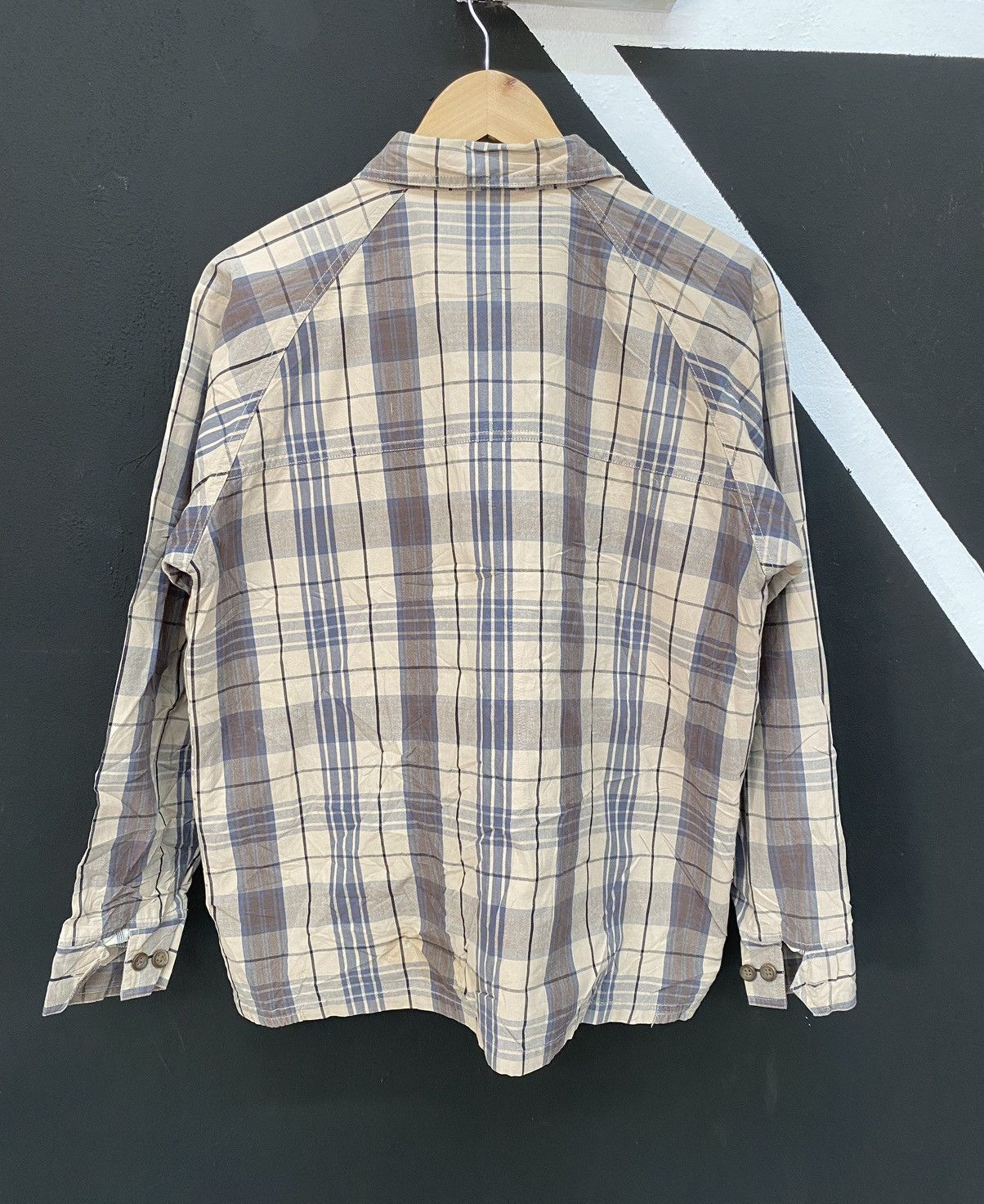Vintage × Woolrich Woolen Mills Vintage Woolrich Checkered Zip Up Flannel Jacket Size US M / EU 48-50 / 2 - 3 Thumbnail