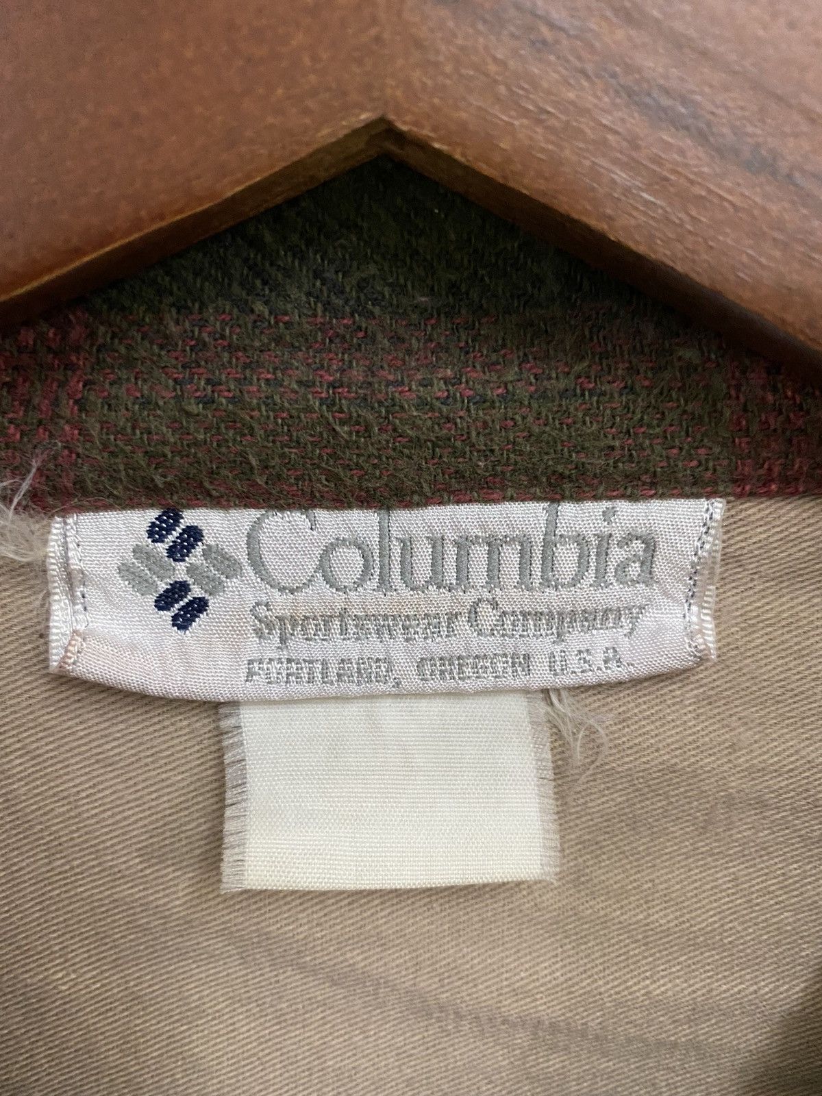Columbia × Flannel × Vintage Vintage Columbia Checkered Zip Flannel Size US M / EU 48-50 / 2 - 6 Thumbnail