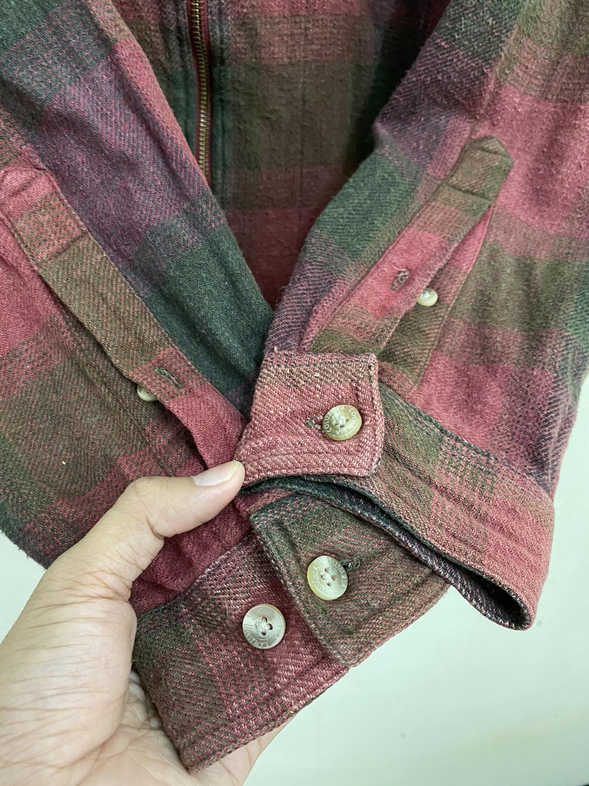 Columbia × Flannel × Vintage Vintage Columbia Checkered Zip Flannel Size US M / EU 48-50 / 2 - 5 Thumbnail