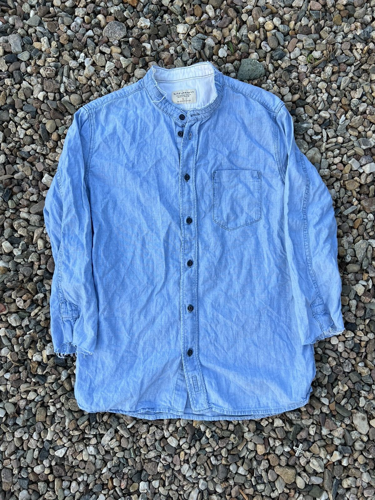 Nudie Jeans Nudie Jeans denim button up shirt Size S / US 4 / IT 40 - 1 Thumbnail