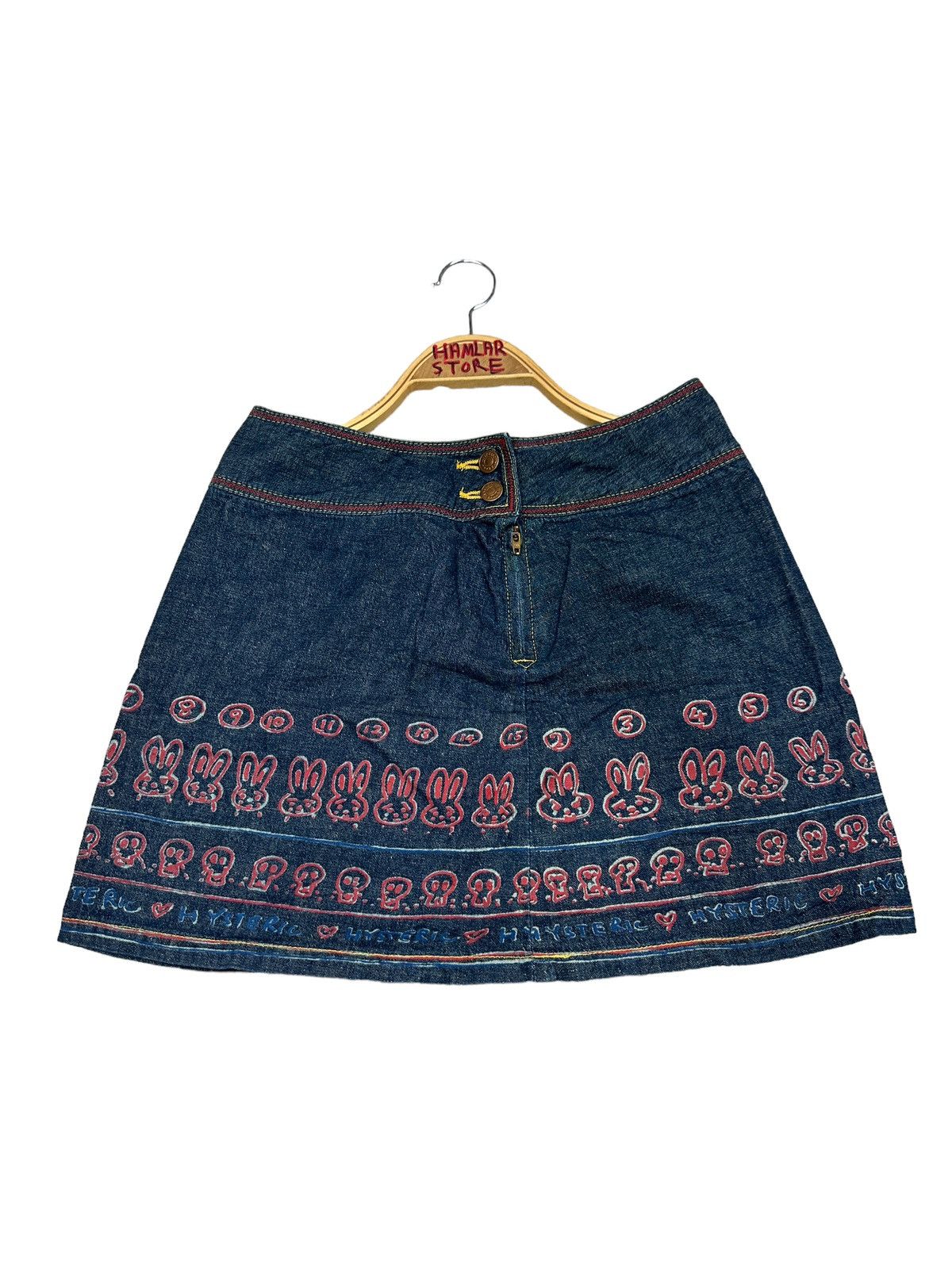 Vintage Vintage Hysteric Glamour Denim Jeans Skirt | Grailed