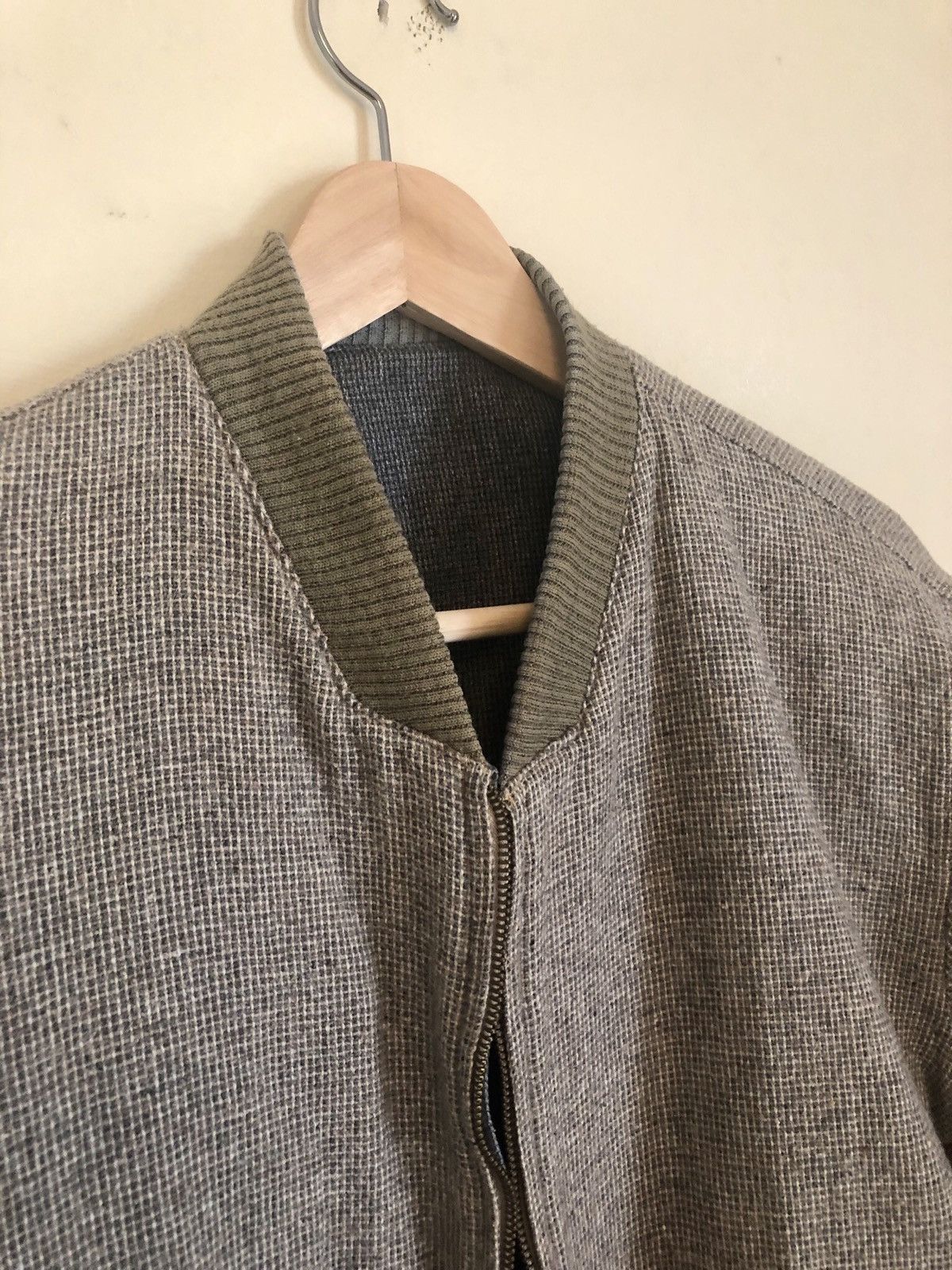 Other × Vintage Made in Uk Reversible Woolen Twill bomber - Casual Burberry Size US M / EU 48-50 / 2 - 2 Thumbnail