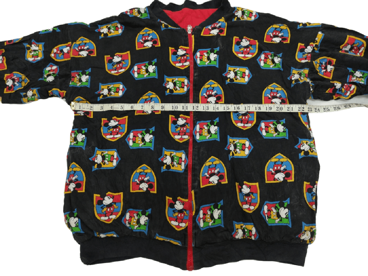 Disney × Mickey & Co. × Vintage Vintage Mickey Mouse Reversible Jacket Size US L / EU 52-54 / 3 - 13 Thumbnail