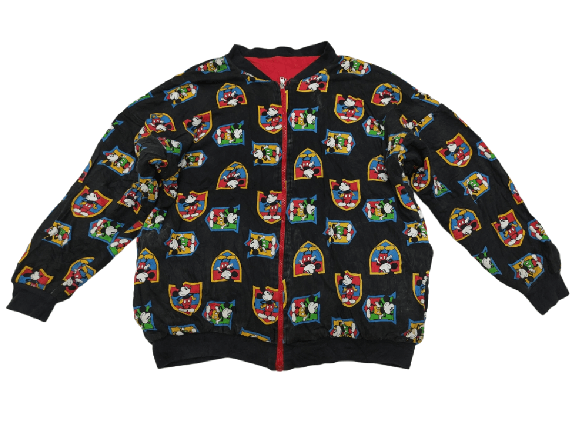 Disney × Mickey & Co. × Vintage Vintage Mickey Mouse Reversible Jacket Size US L / EU 52-54 / 3 - 2 Thumbnail