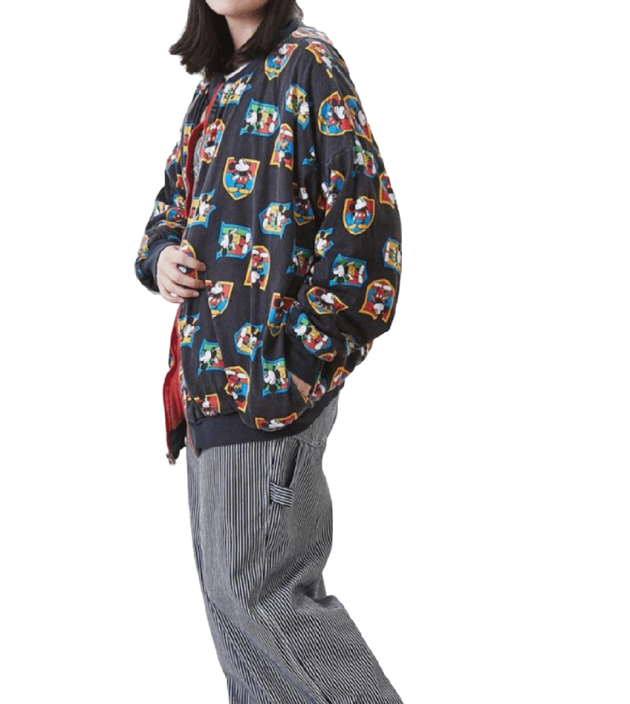 Disney × Mickey & Co. × Vintage Vintage Mickey Mouse Reversible Jacket Size US L / EU 52-54 / 3 - 1 Thumbnail