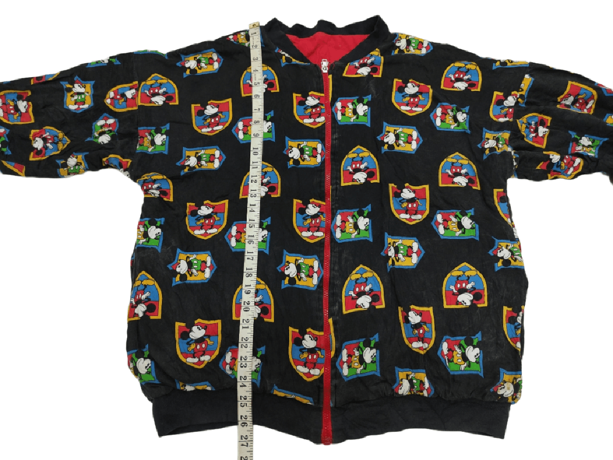 Disney × Mickey & Co. × Vintage Vintage Mickey Mouse Reversible Jacket Size US L / EU 52-54 / 3 - 14 Thumbnail