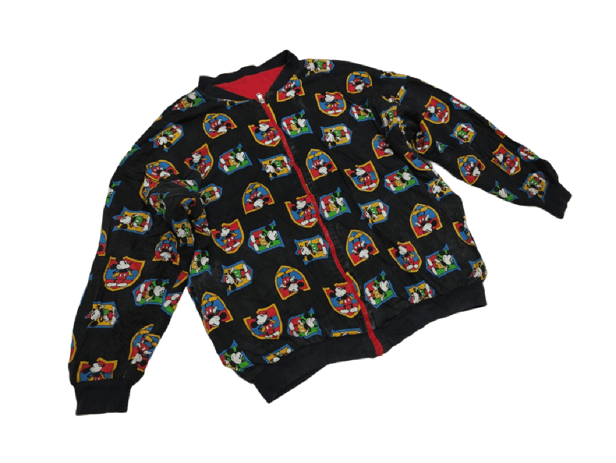 Disney × Mickey & Co. × Vintage Vintage Mickey Mouse Reversible Jacket Size US L / EU 52-54 / 3 - 10 Thumbnail
