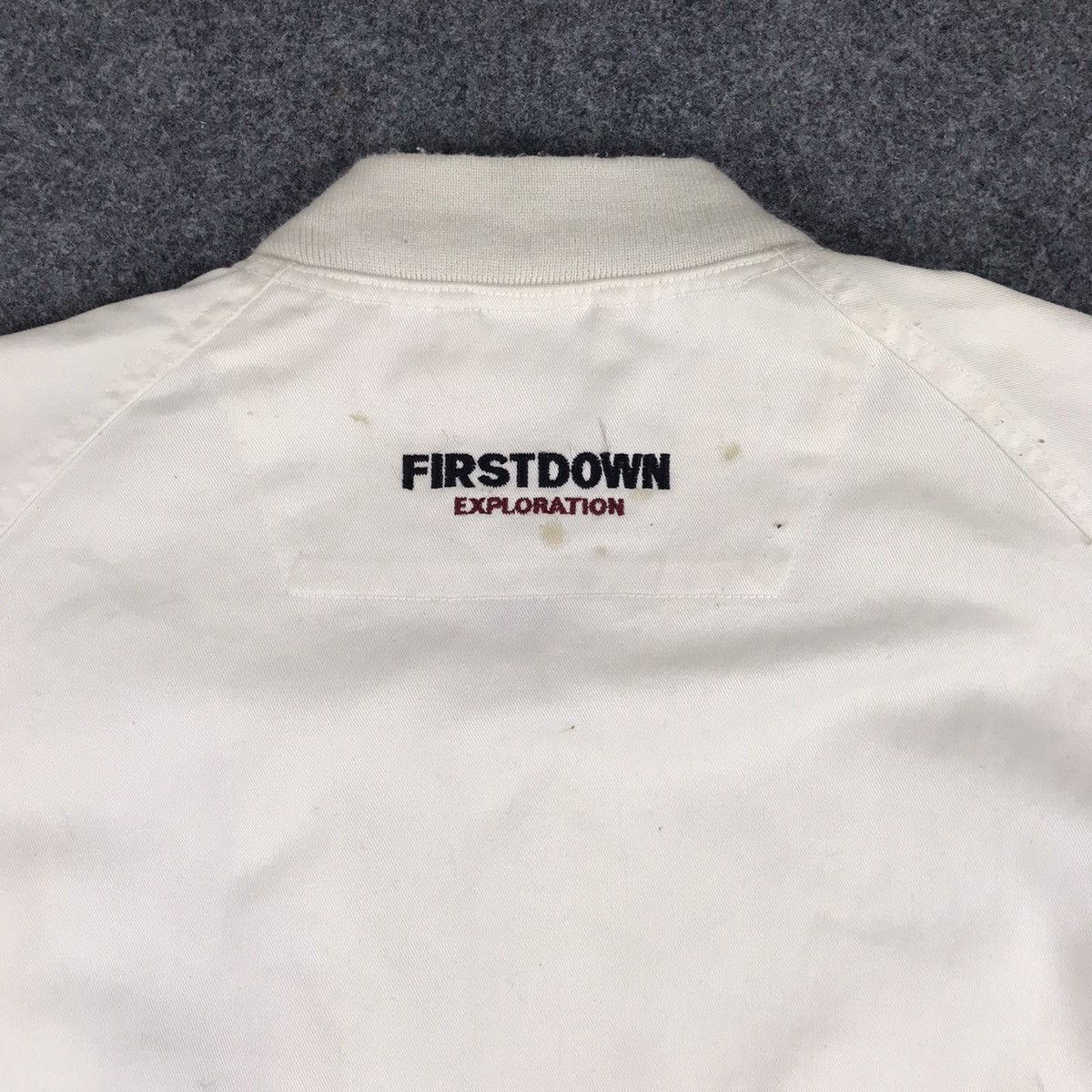 Japanese Brand × Vintage Very Rare Vintage First Down USA bomber Jacket Size US M / EU 48-50 / 2 - 8 Thumbnail