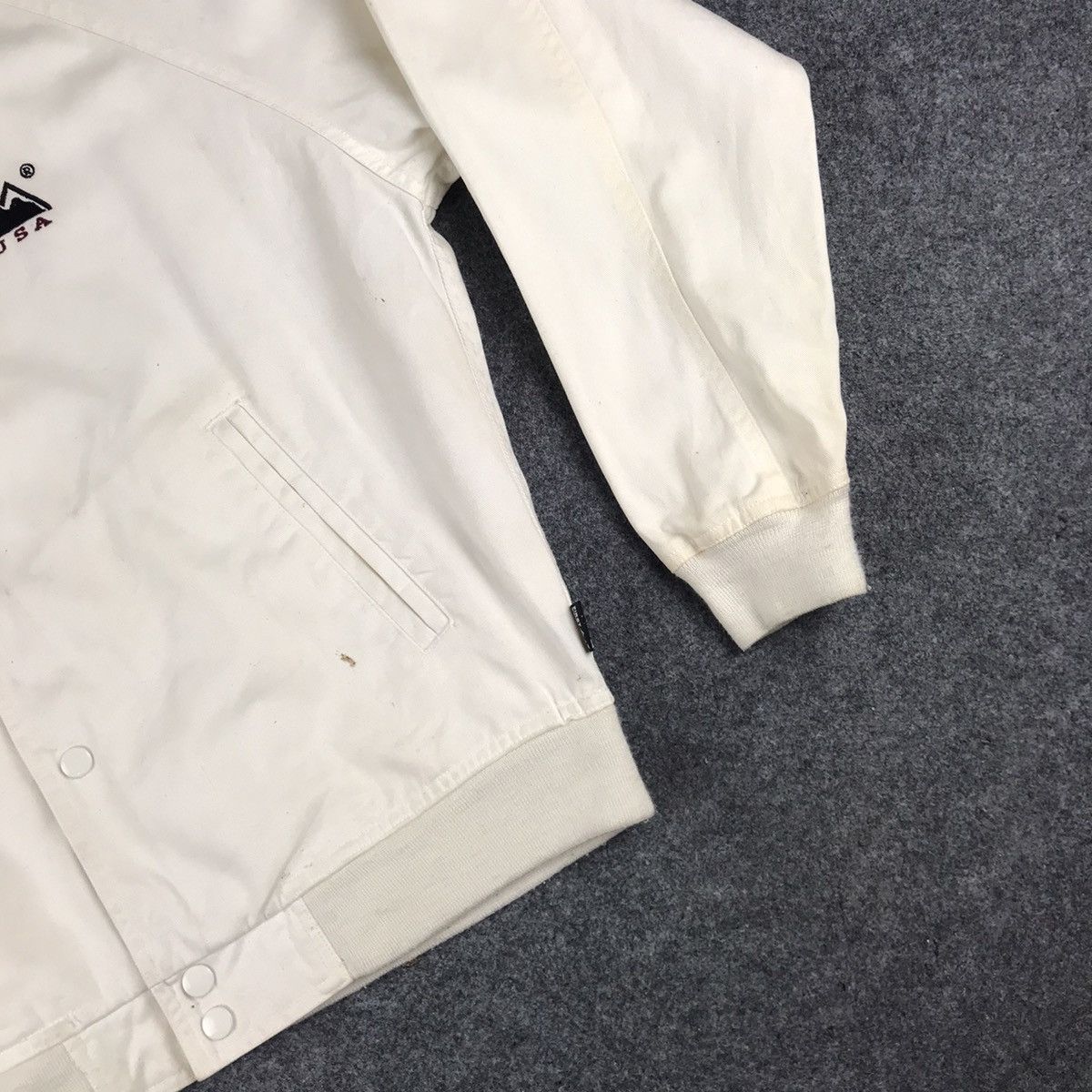 Japanese Brand × Vintage Very Rare Vintage First Down USA bomber Jacket Size US M / EU 48-50 / 2 - 5 Thumbnail