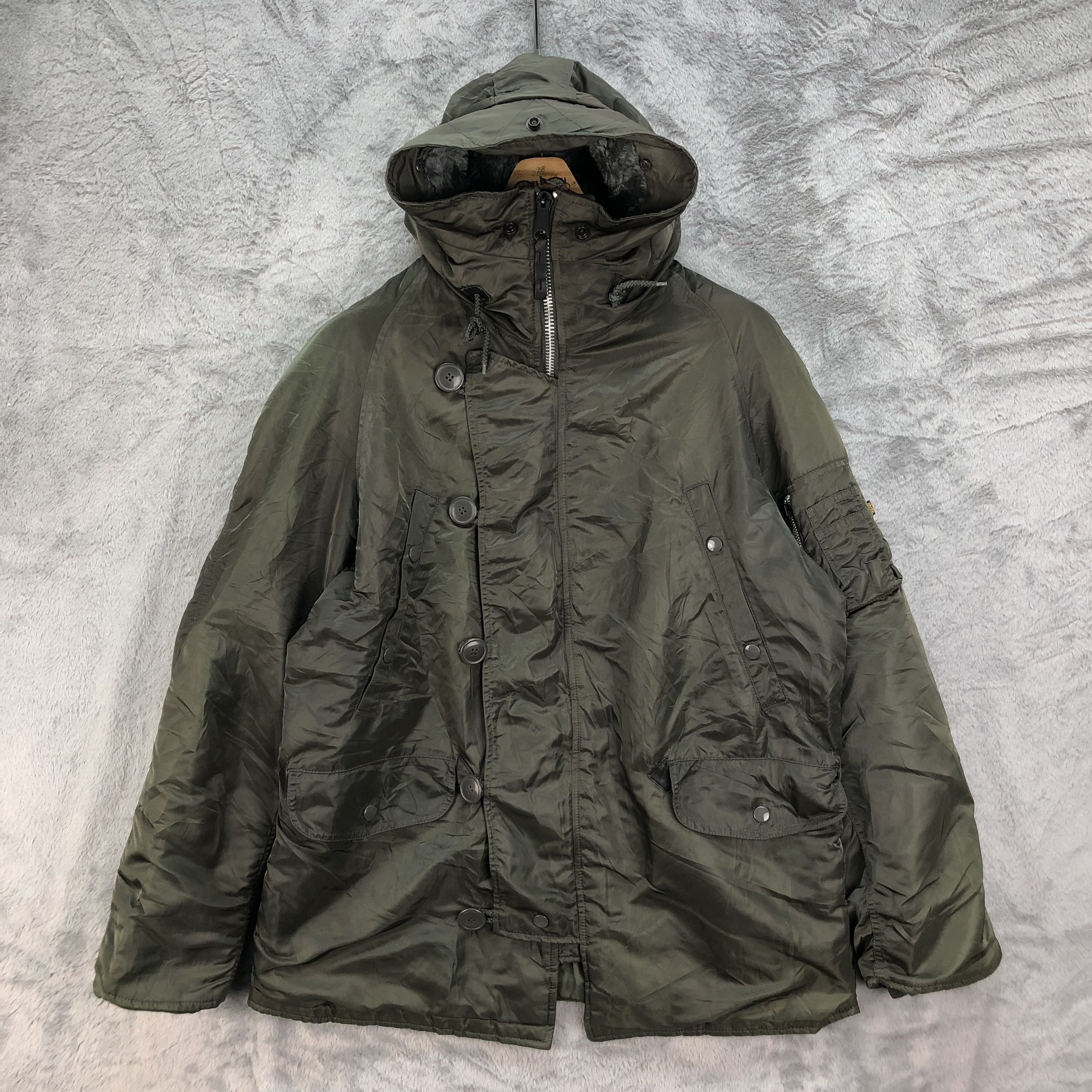 Alpha Industries Alpha Parka Extreme Cold Weather Type N-3B #4109-164 Size US M / EU 48-50 / 2 - 1 Thumbnail