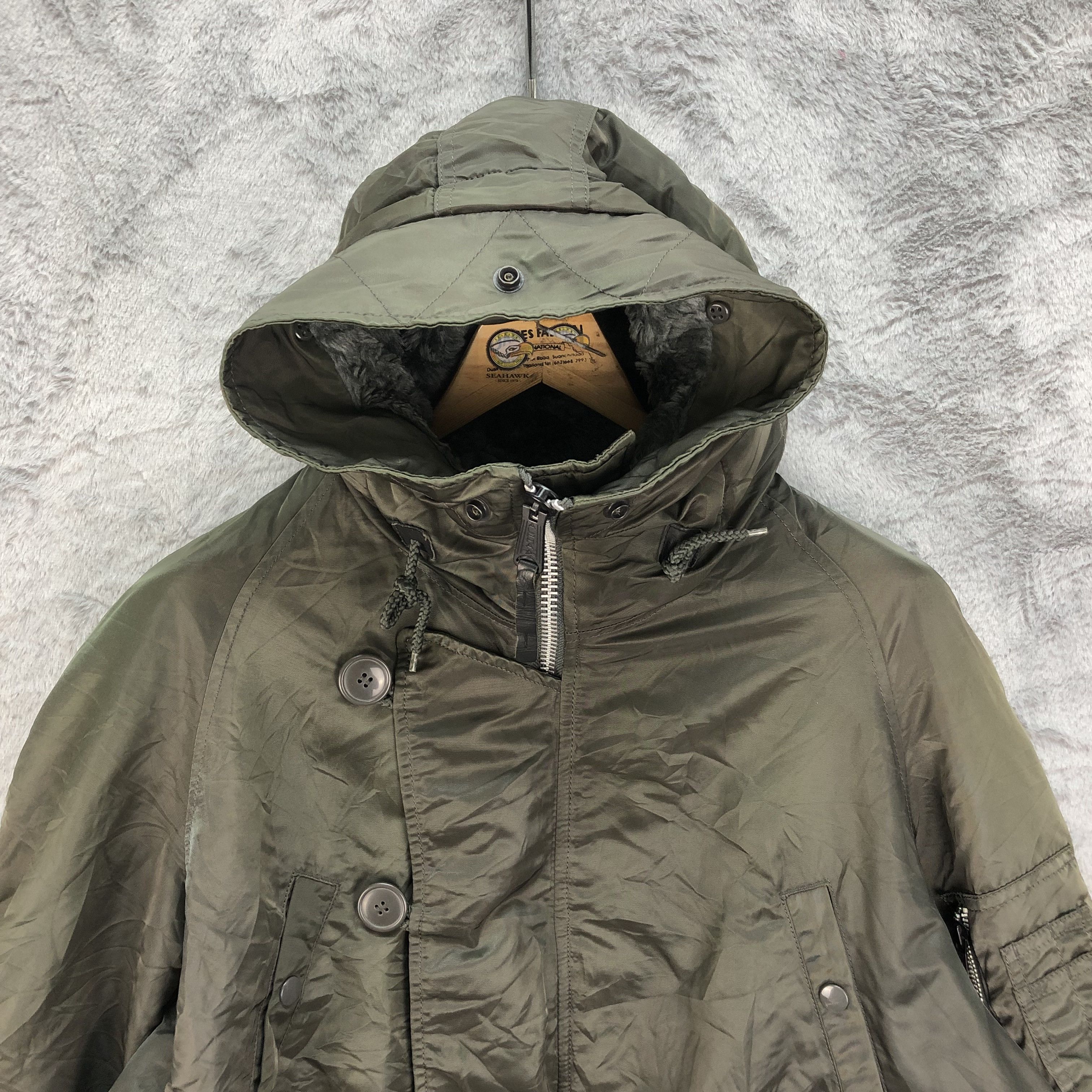Alpha Industries Alpha Parka Extreme Cold Weather Type N-3B #4109-164 Size US M / EU 48-50 / 2 - 2 Thumbnail